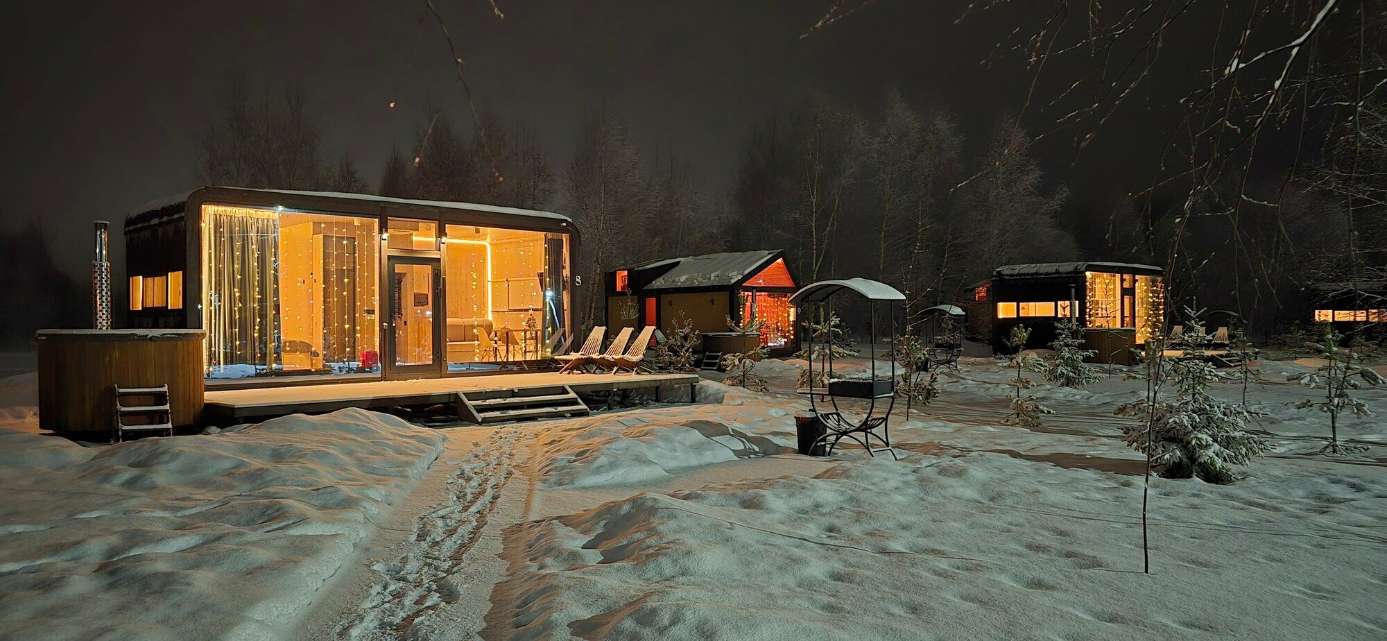 Фридом Лодж с купелью