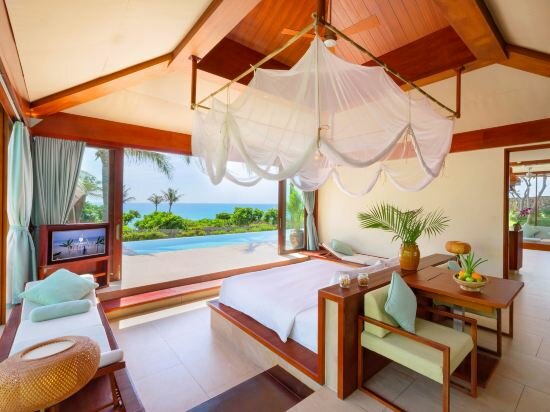 Two-Bedroom Ocean View Pool Villa - All Spa Inclusive