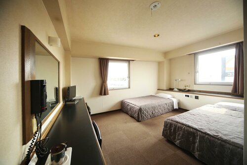 Economy Twin Room в Isesaki Harvest Hotel