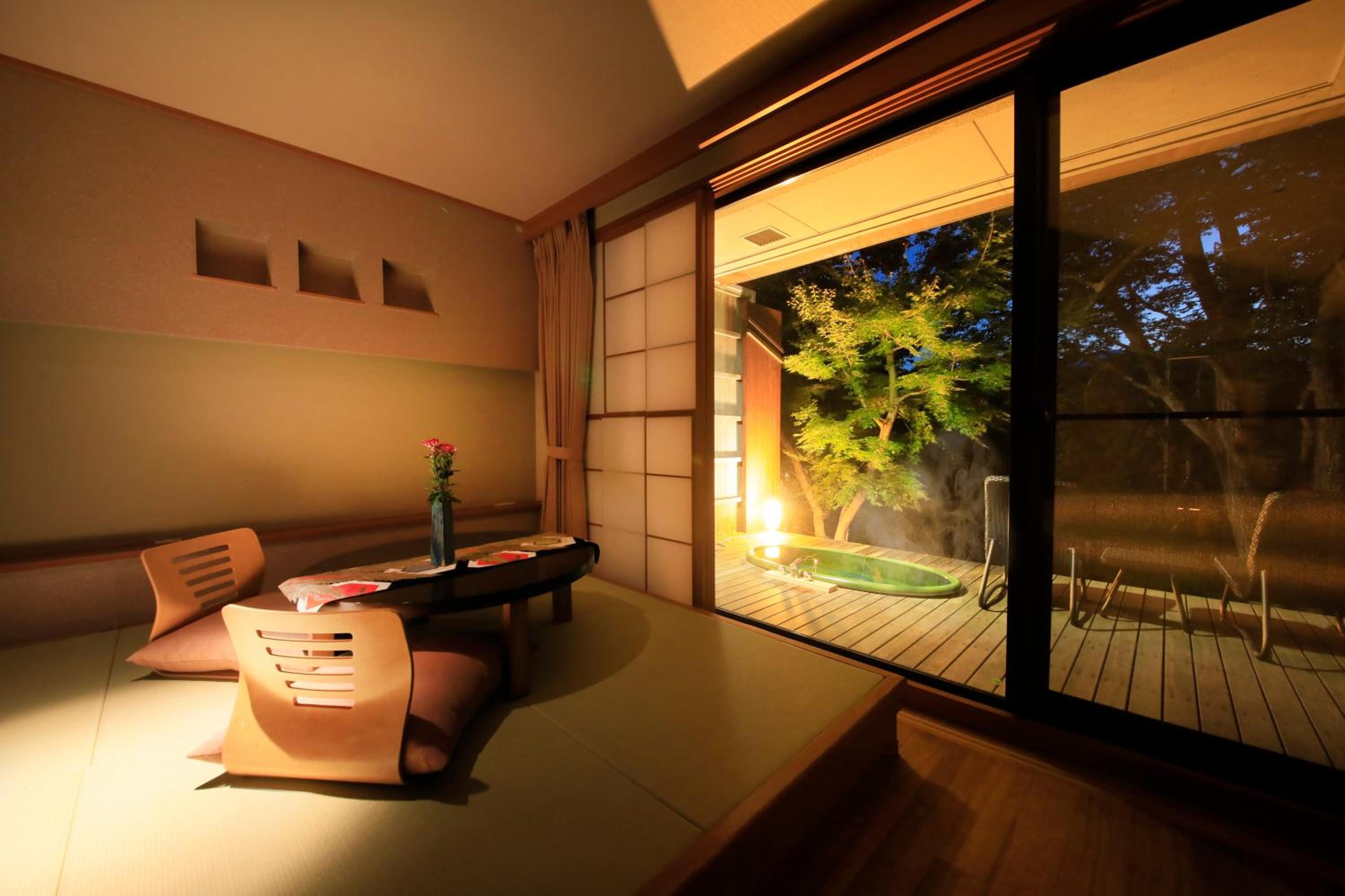 Japanese Western Style Superior Room with Private Open-Air Bath