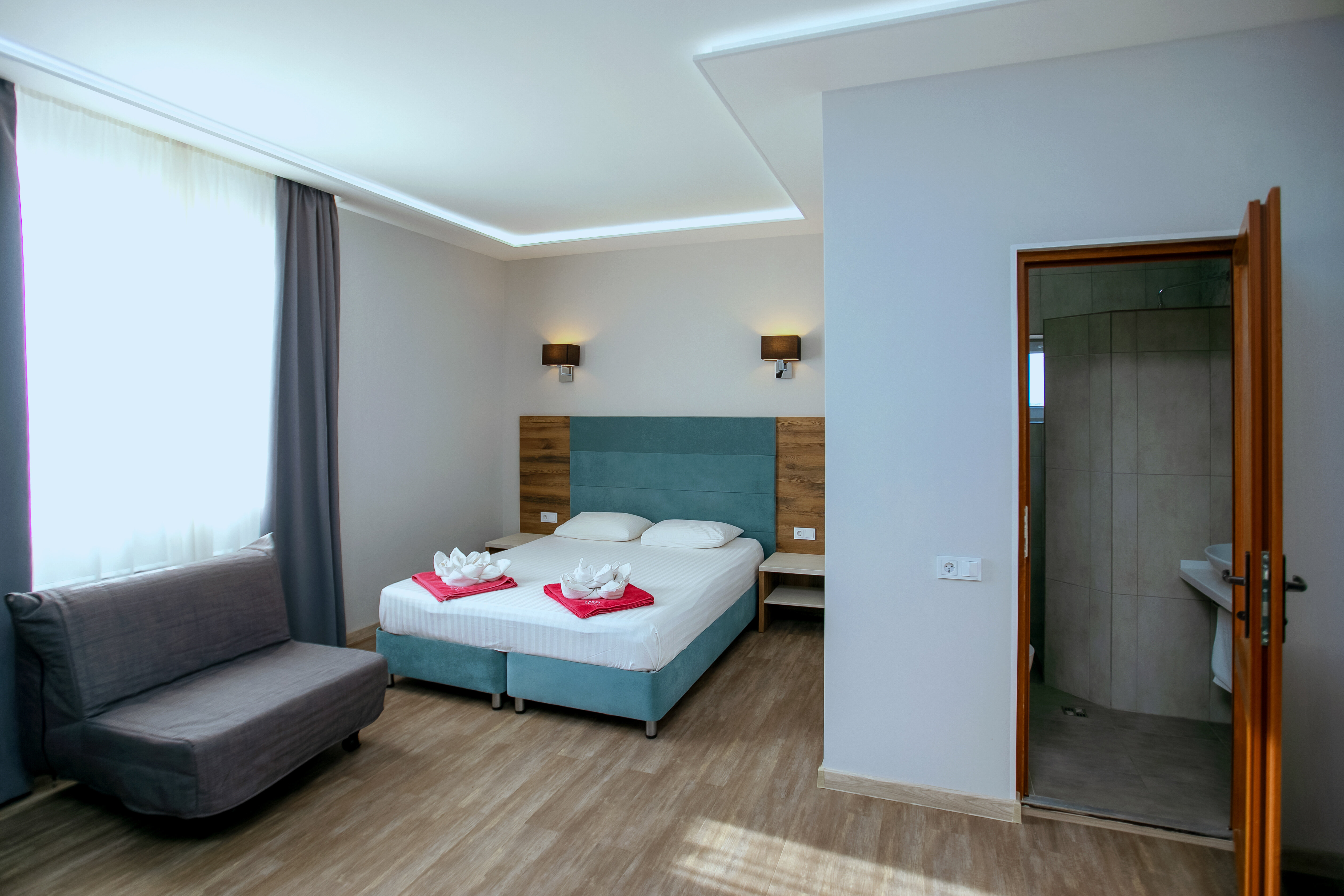 Бюджетный двухместный номер с 2 отдельными кроватями