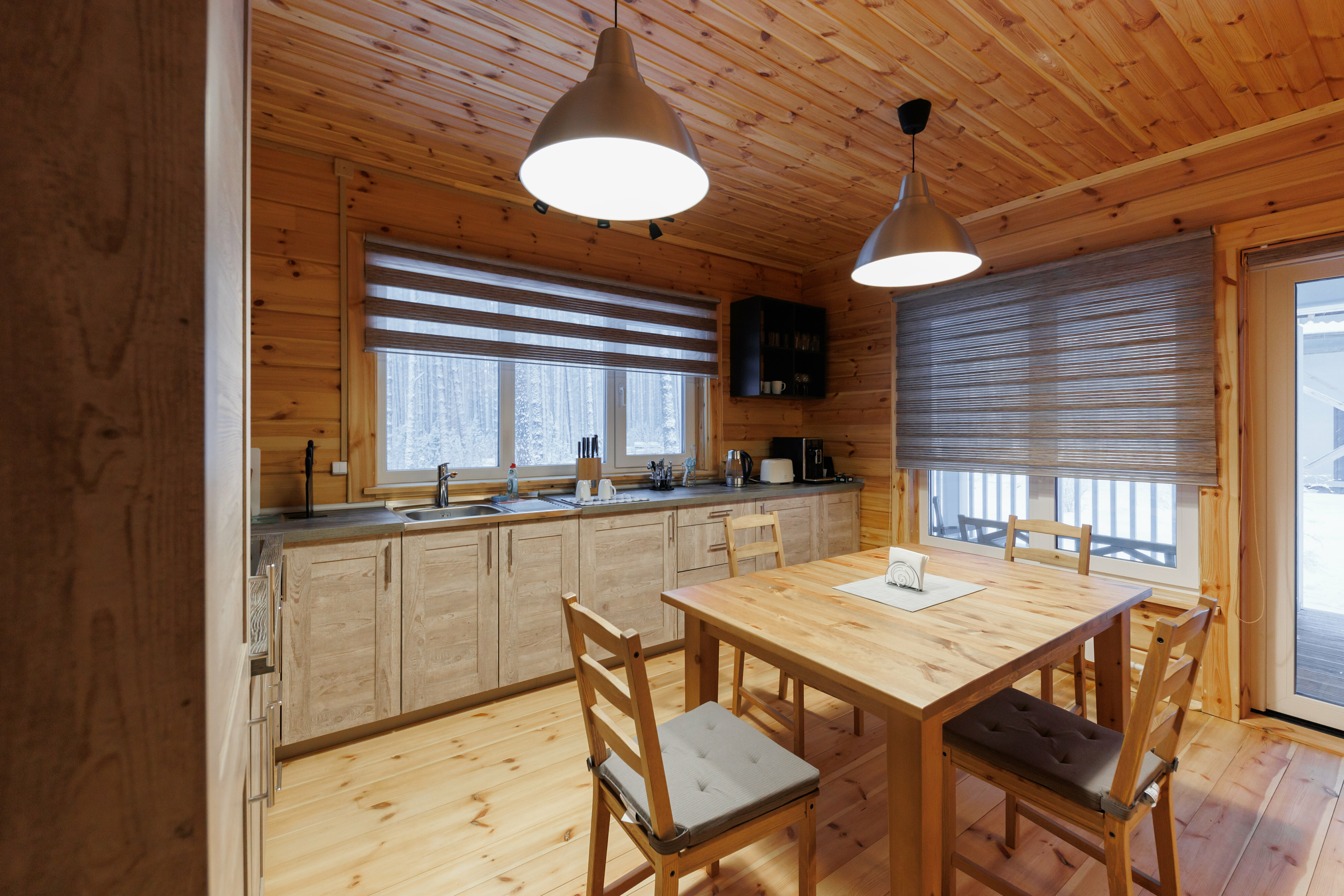 Коттедж с видом на лес