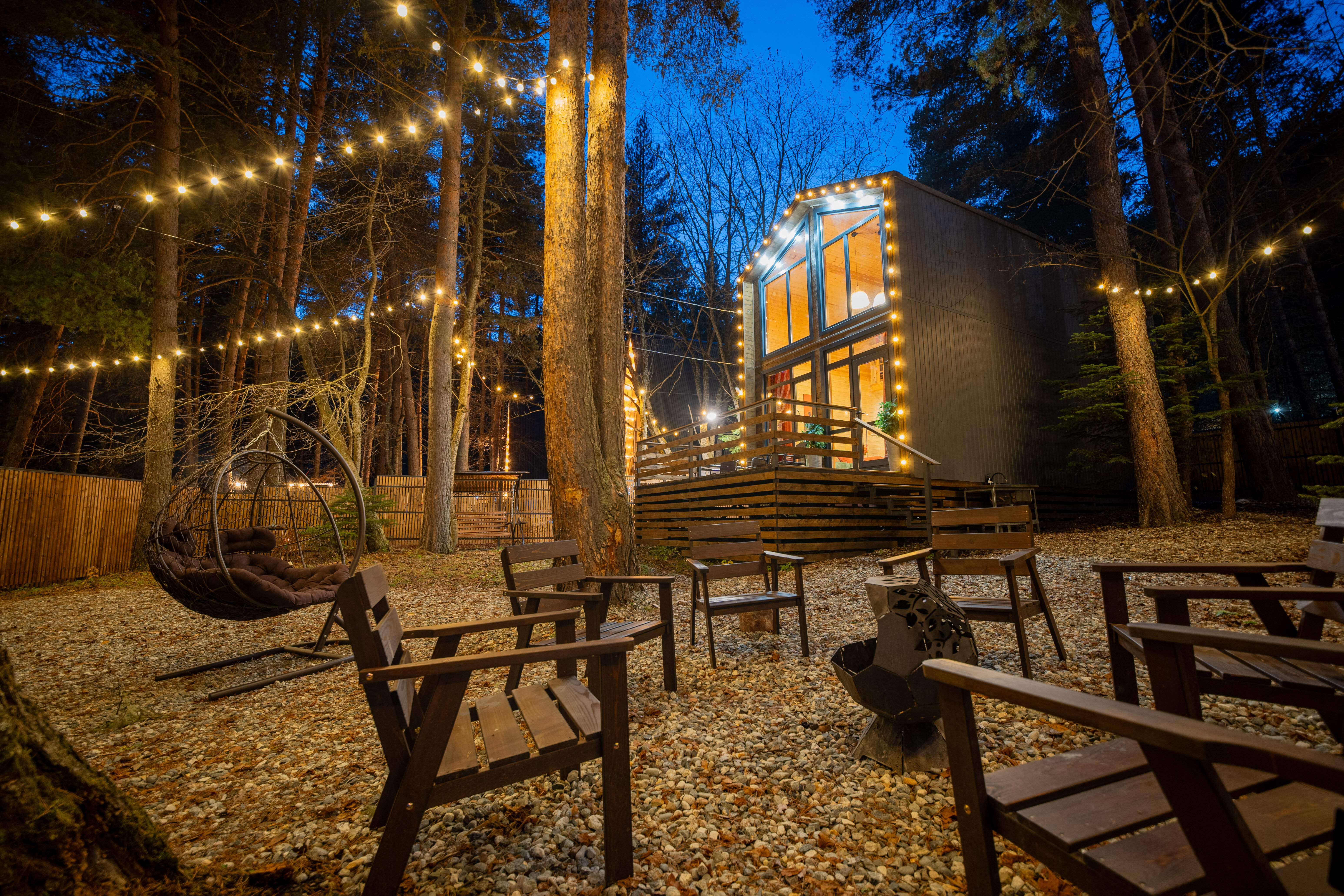 Коттедж с видом на горы