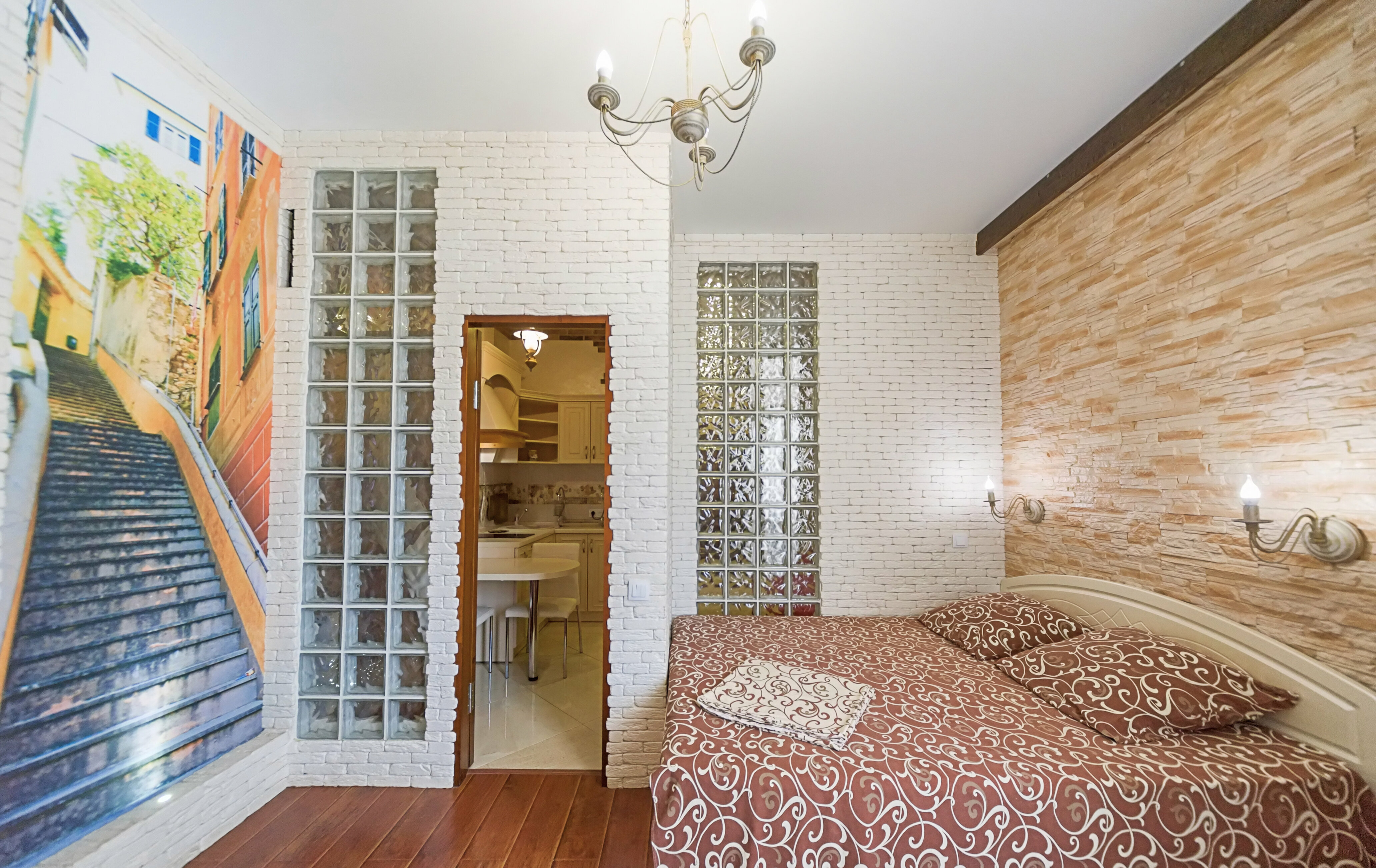 Апартаменты с 1 спальней