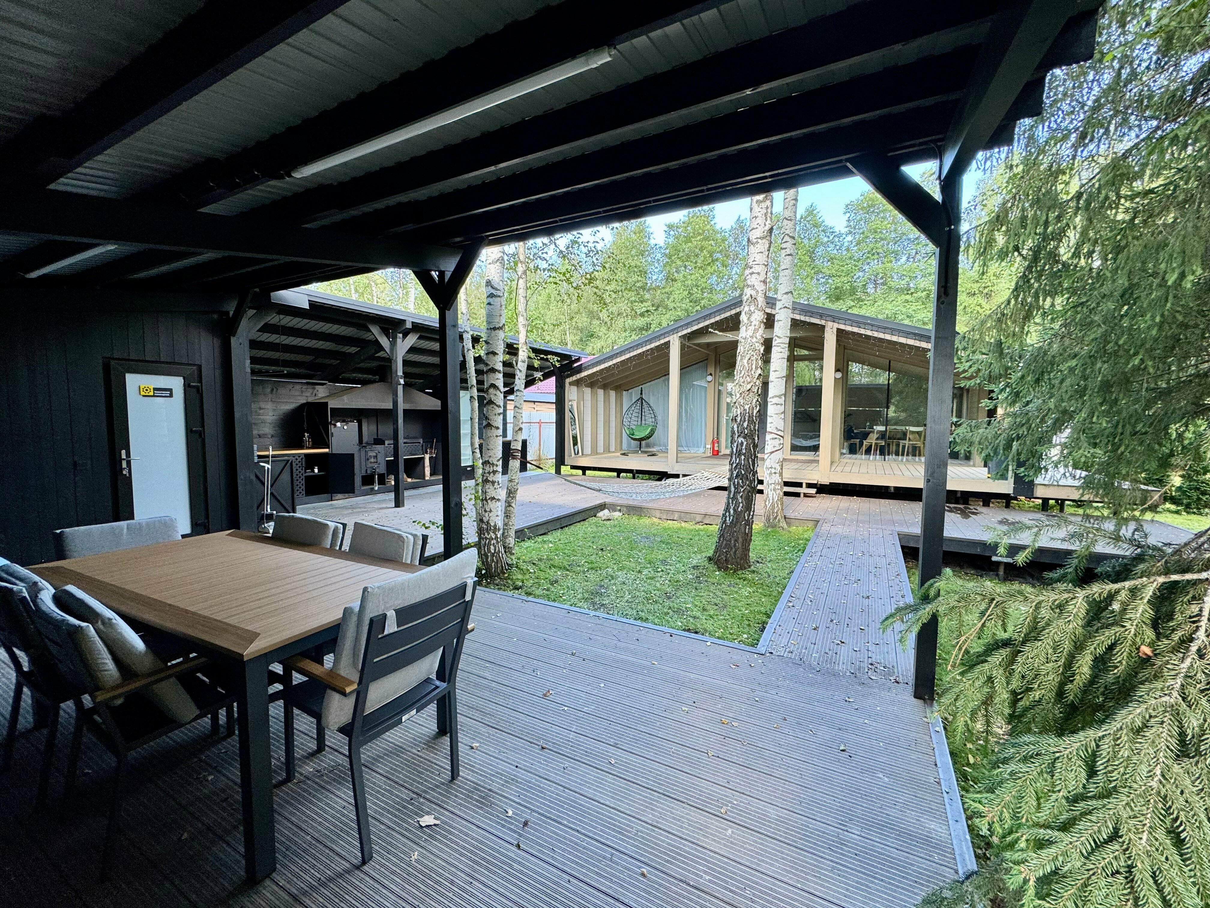 Дом с верандой (3 спальни)