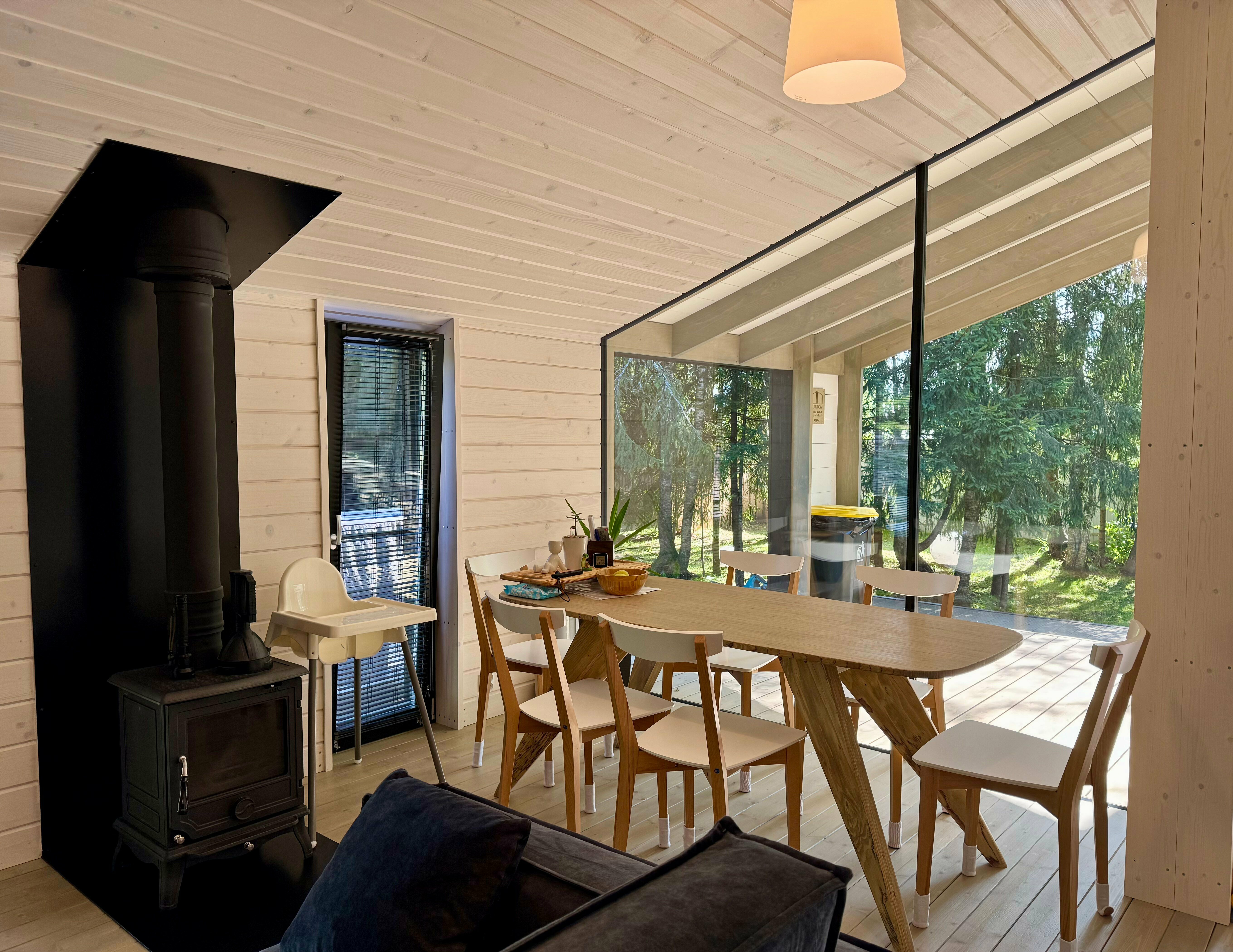 Дом с верандой (3 спальни)