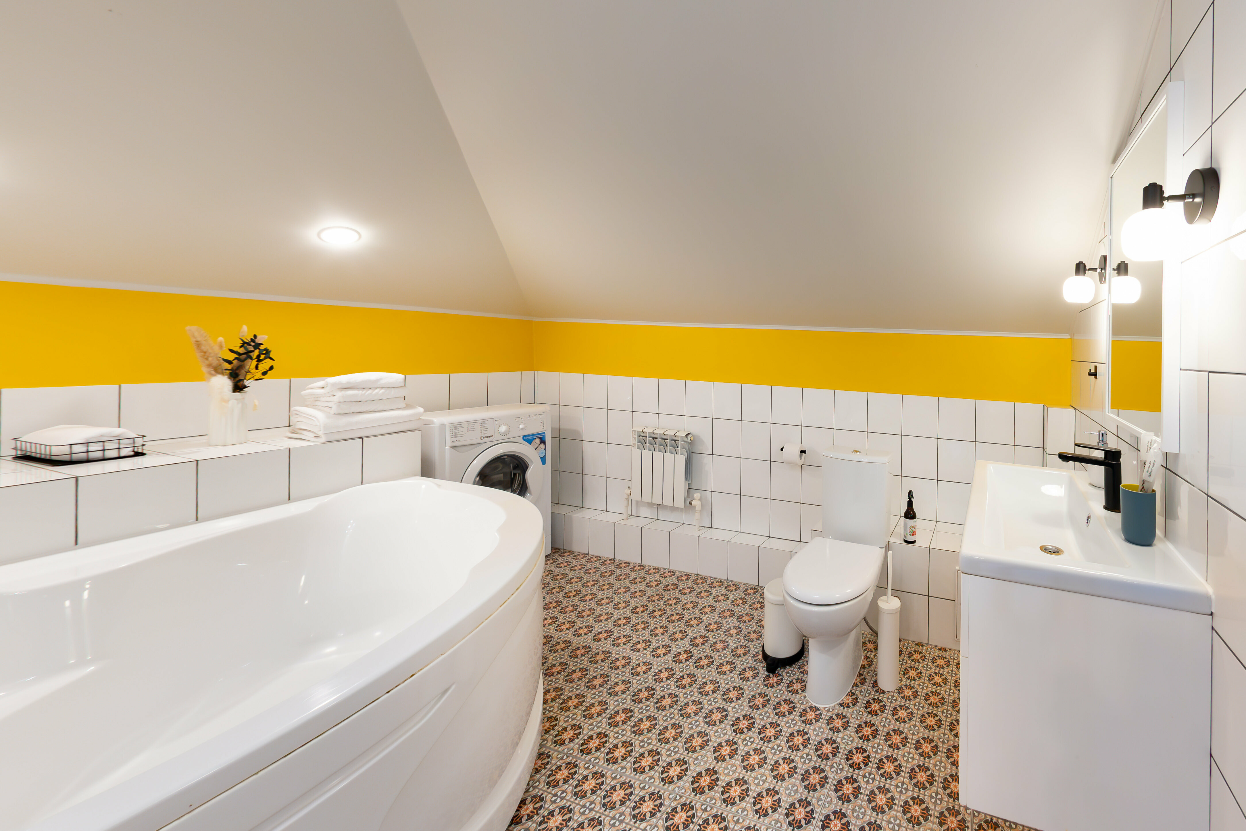 Двухкомнатные Апартаменты "Yellow"