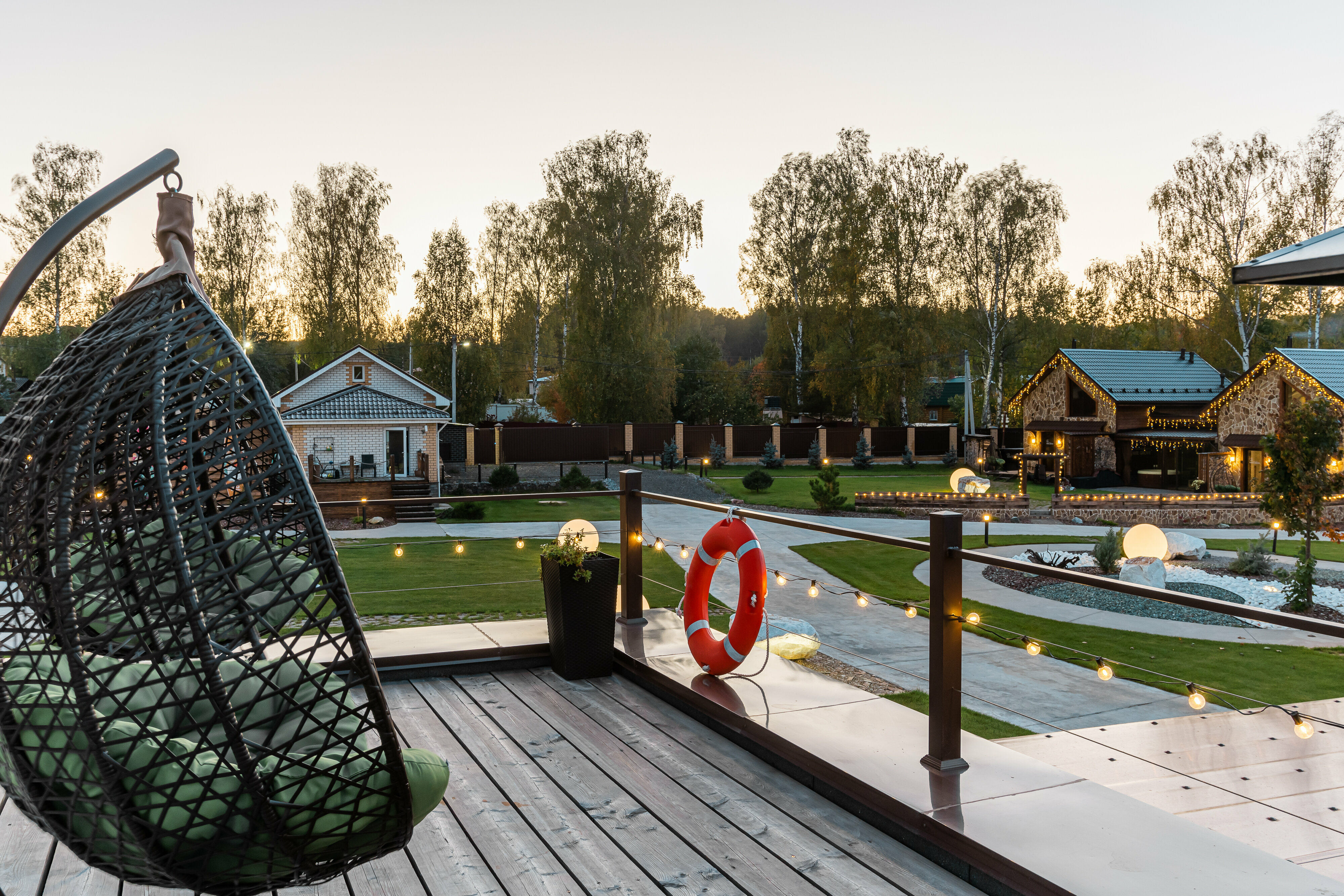 Дом Лофт с террасой на крыше