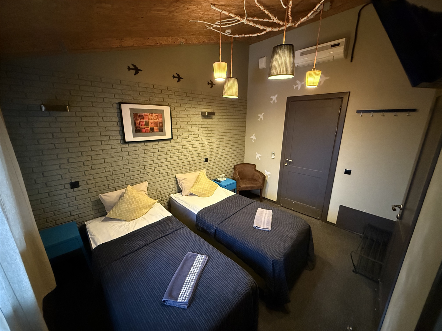 Двухместный номер Делюкс с 2 отдельными кроватями