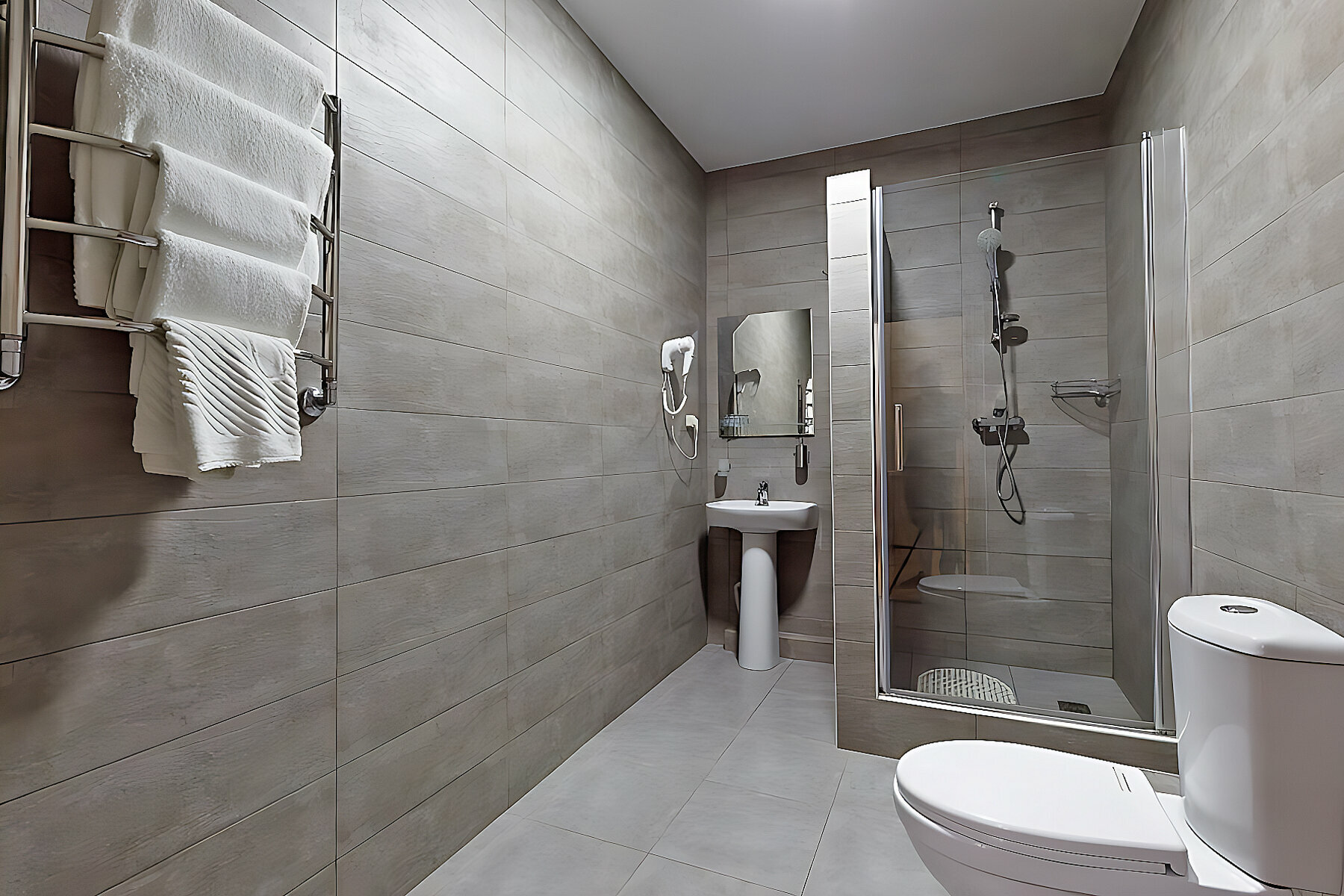 Трехместный номер с балконом