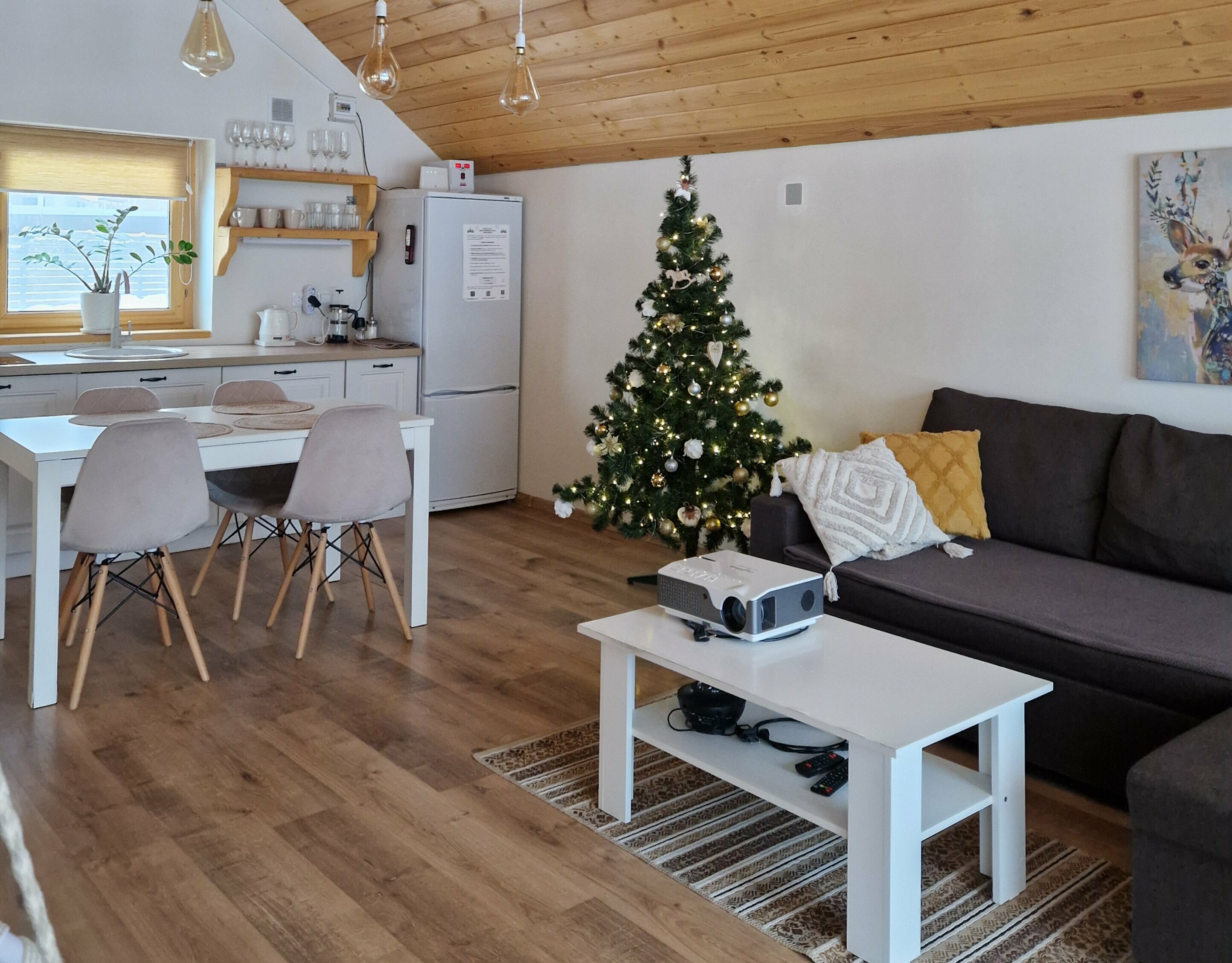 Барнхаус №1 с видом на лес и озеро