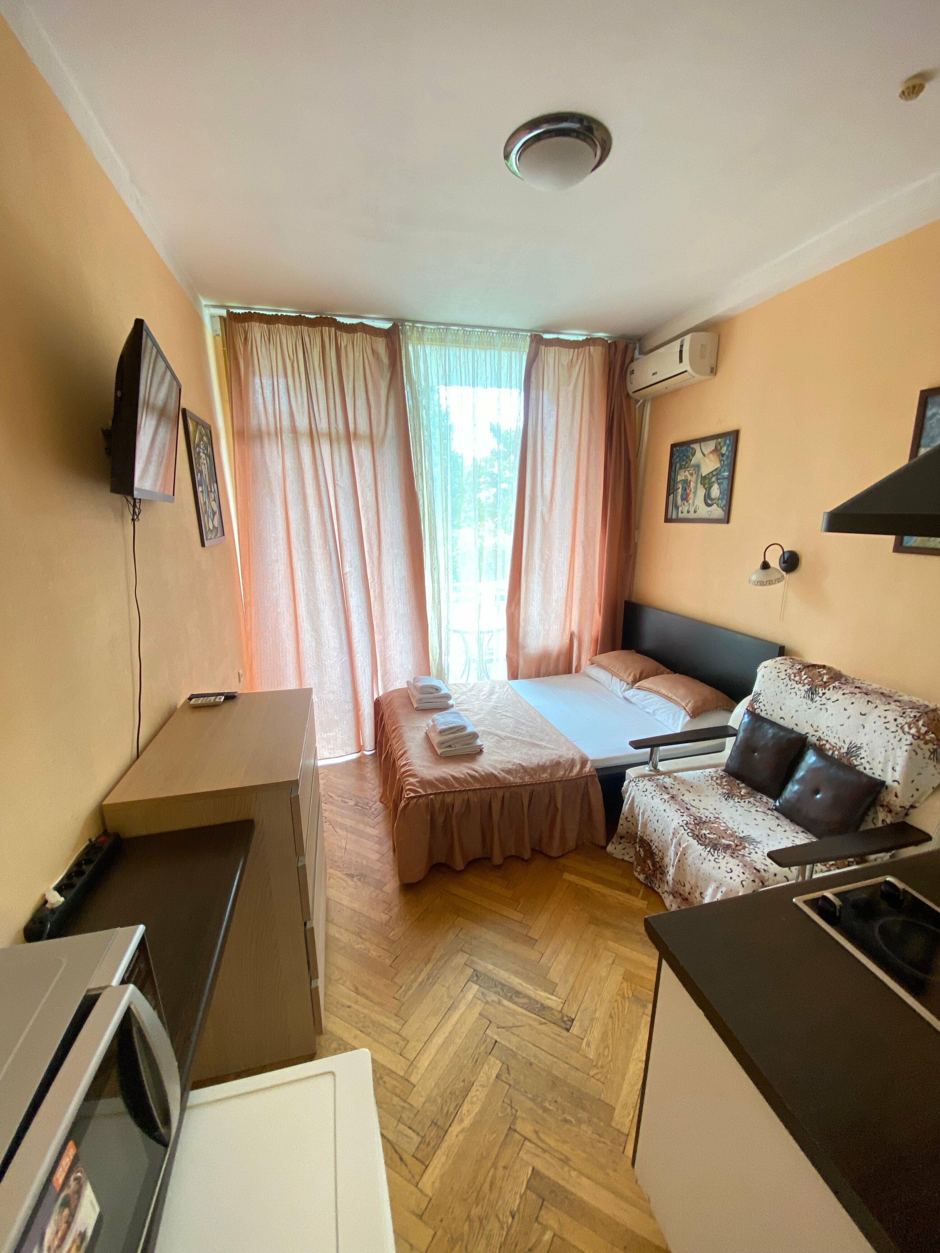 Апартаменты с 1 спальней