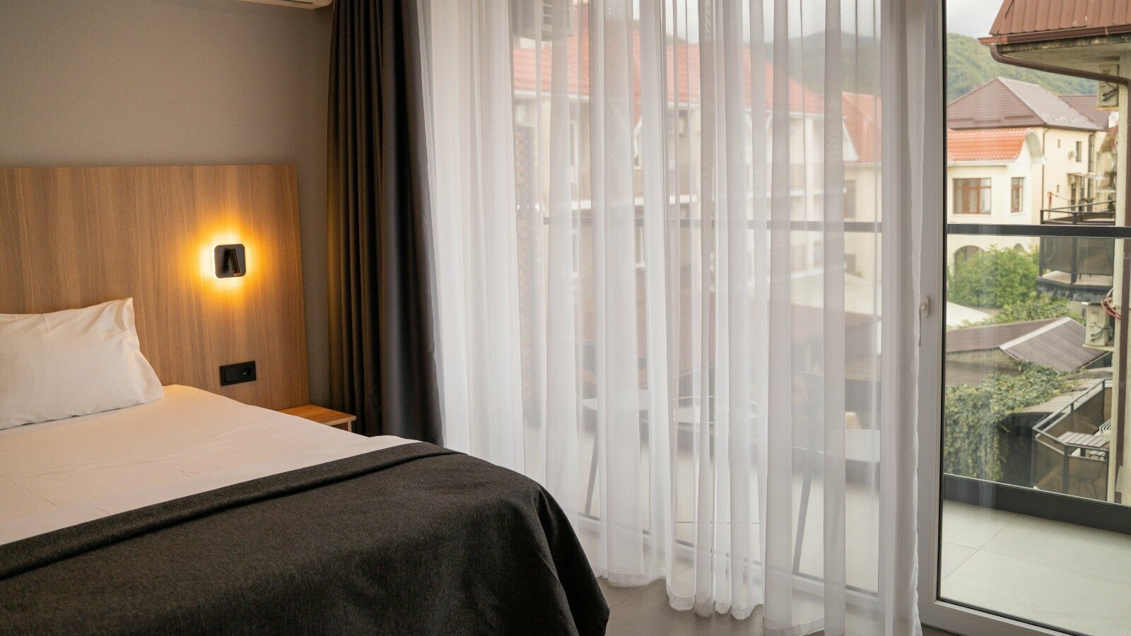 Стандартный двухместный номер с 1 кроватью или 2 отдельными кроватями, вид на сад