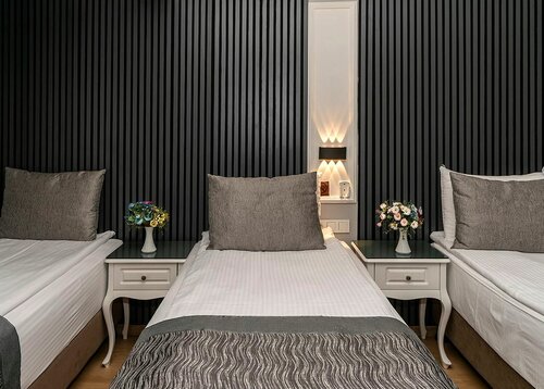 Бюджетный трехместный номер на 1 этаже в Beyazit Palace Hotel