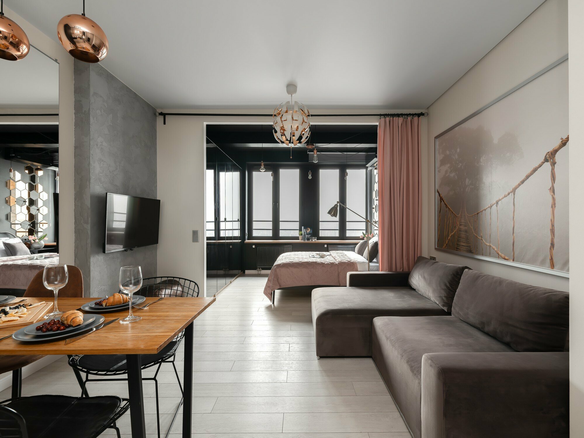 Kyoto - 4х местные делюкс апартаменты в "Савеловский-Сити" (25 этаж)