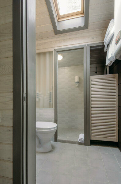 Коттедж № 3 - 2 двуспальные кровати