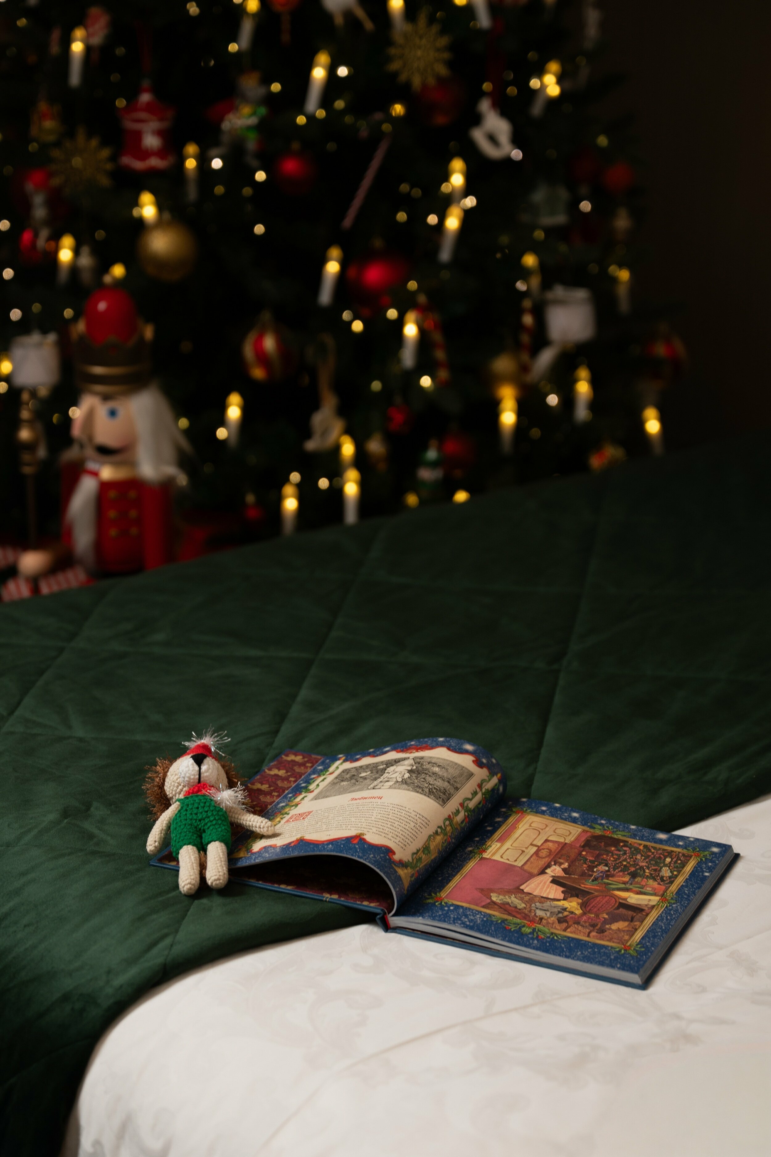 Апартаменты двухкомнатные с кухней "Рождественский Щелкунчик"