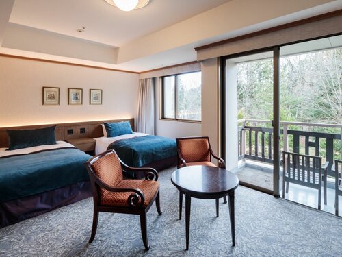 Стандартный номер с двумя кроватями в Hakuba Tokyu Hotel