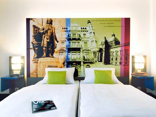 Standard Twin Room в ibis Styles Leipzig
