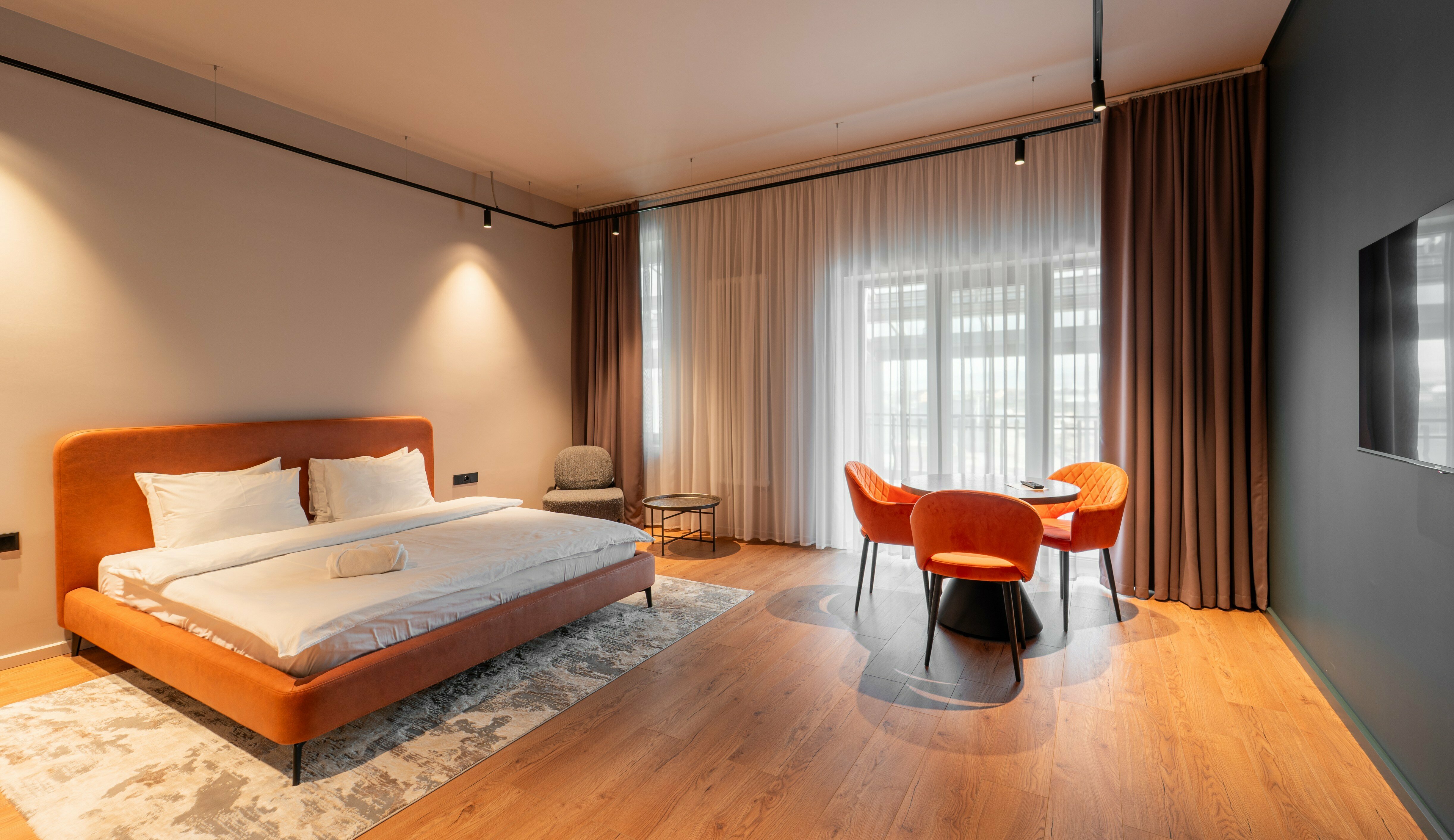 Двухместный номер с 1 кроватью и балконом