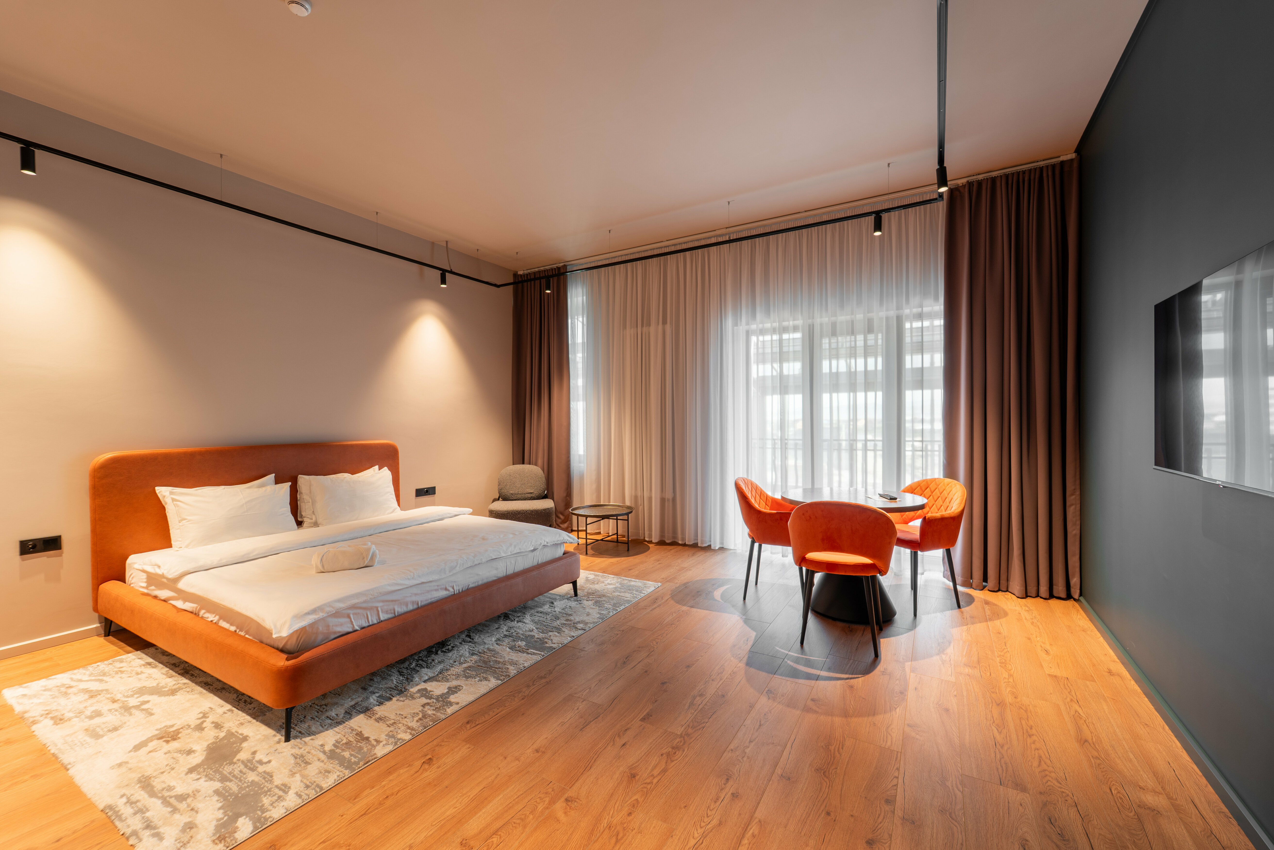 Двухместный номер с 1 кроватью и балконом