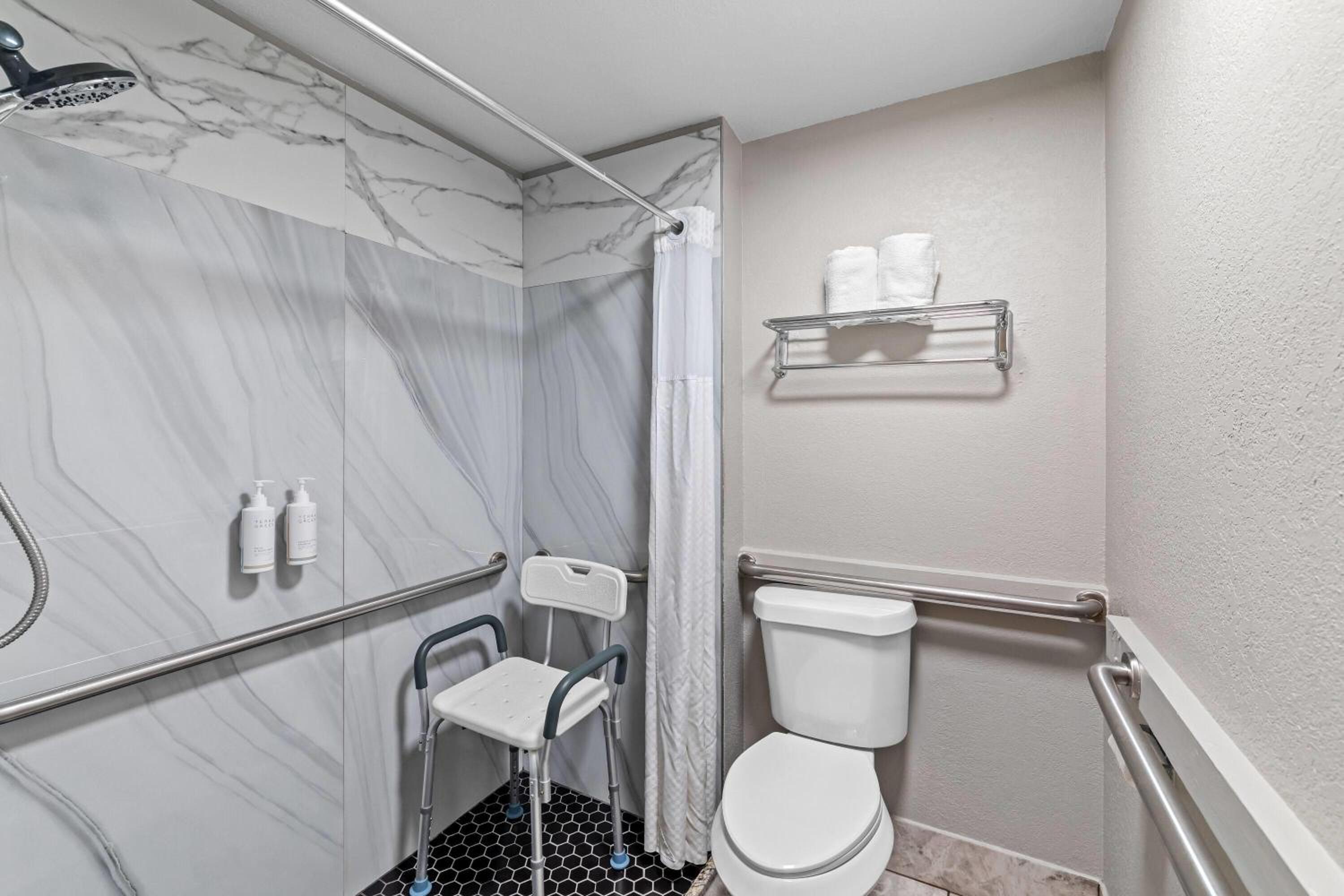King Room with Roll-in Shower - Mobility Access/Non-Smoking