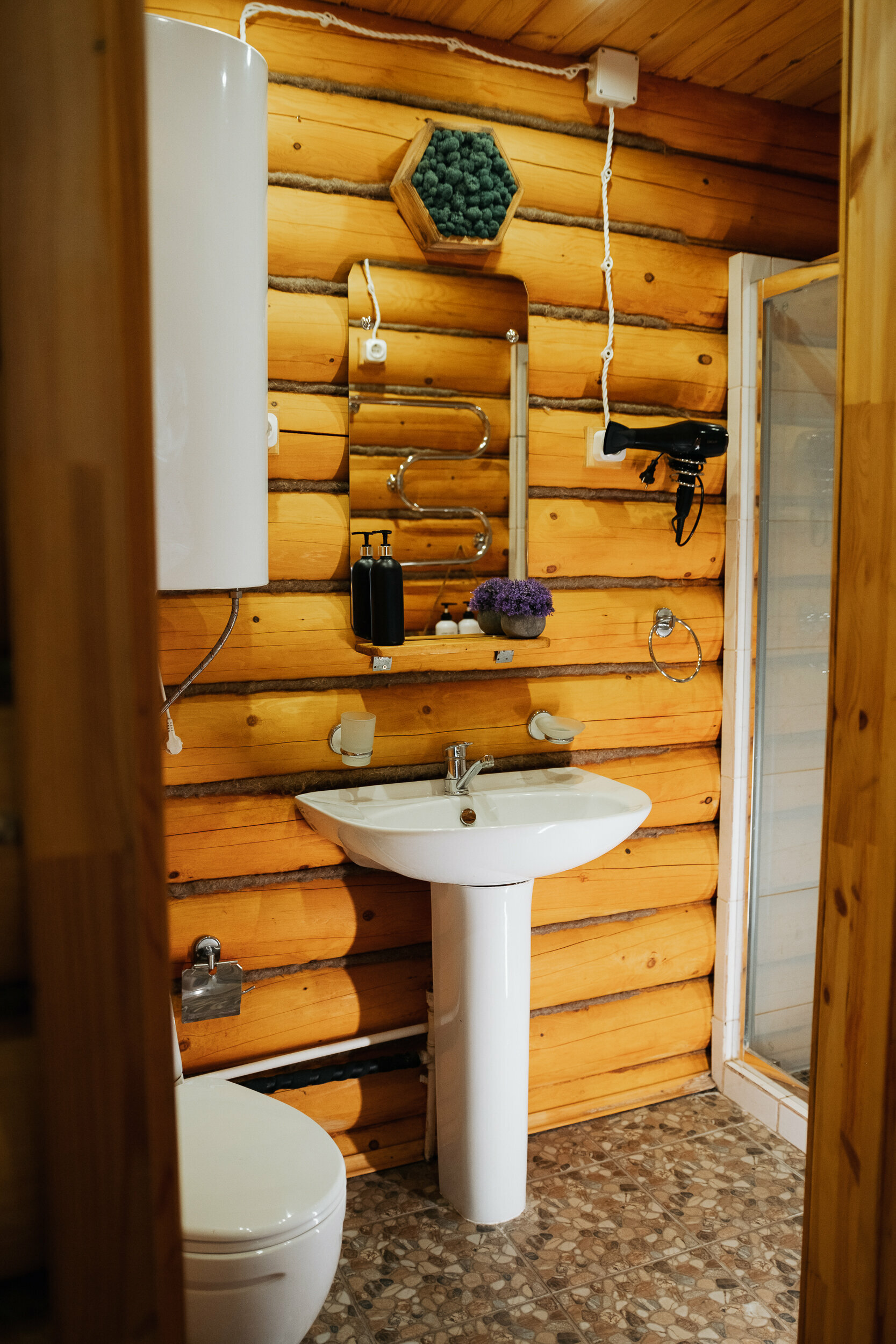 Двухэтажный дом с видом на Катунь