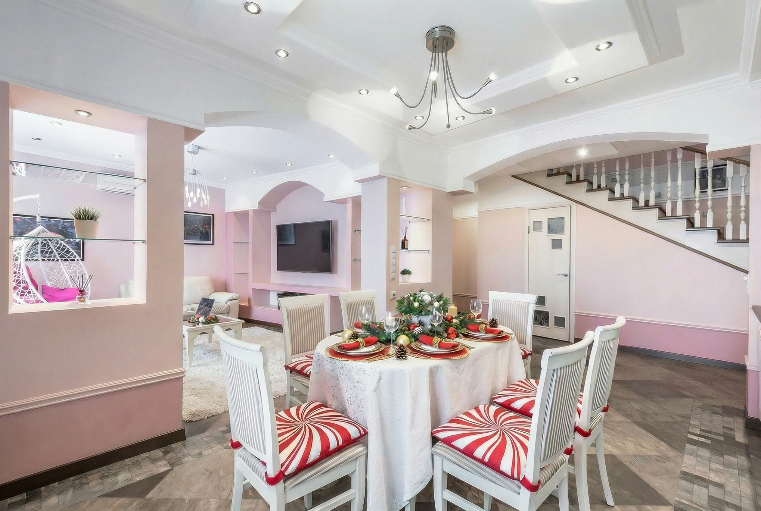 Роскошный двухэтажный пентхаус с финской сауной и двумя спальнями — ЖК «Бригантина», Кубанская набережная, 31/1.