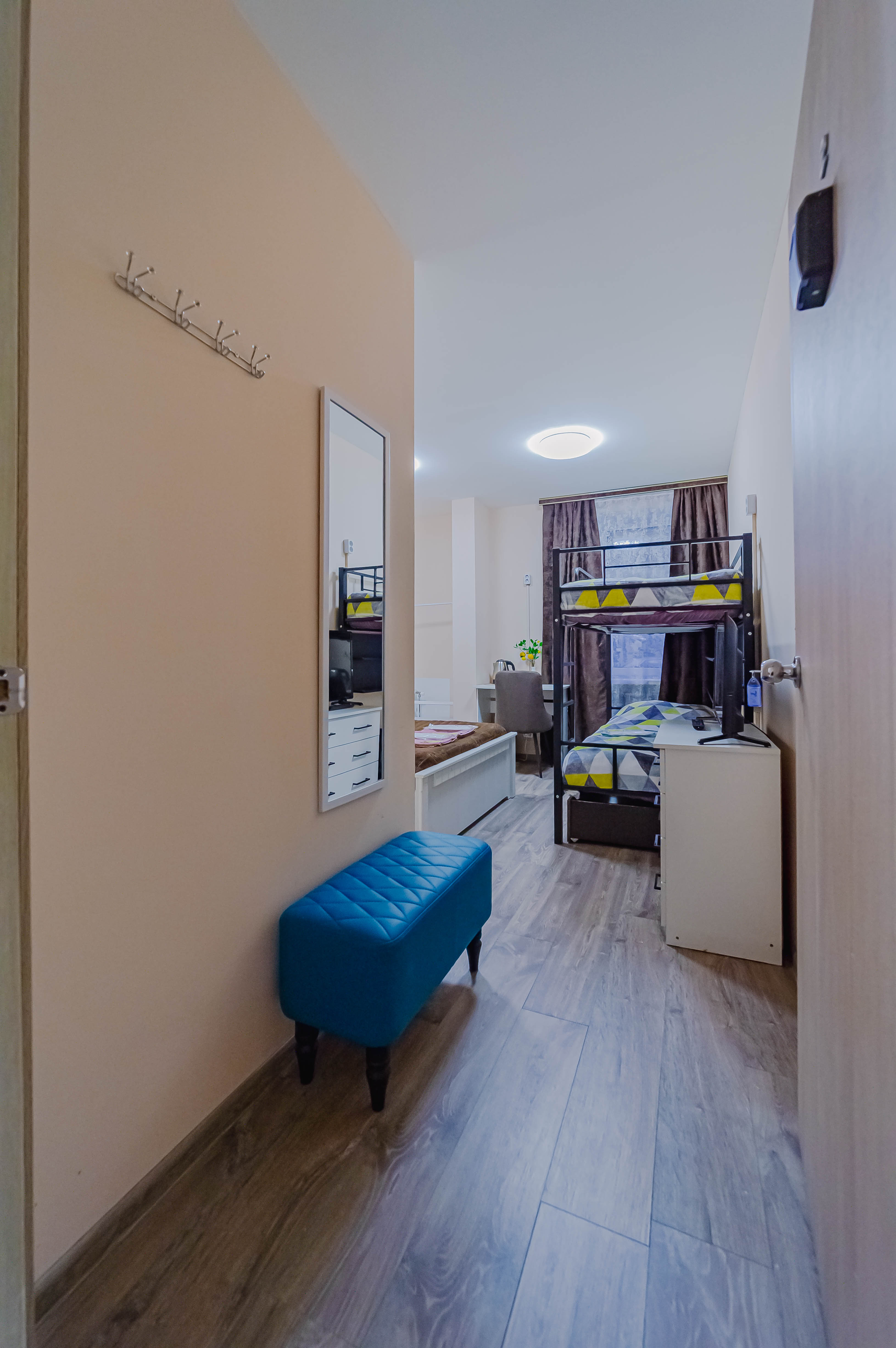 4-местная комната с общим санузлом