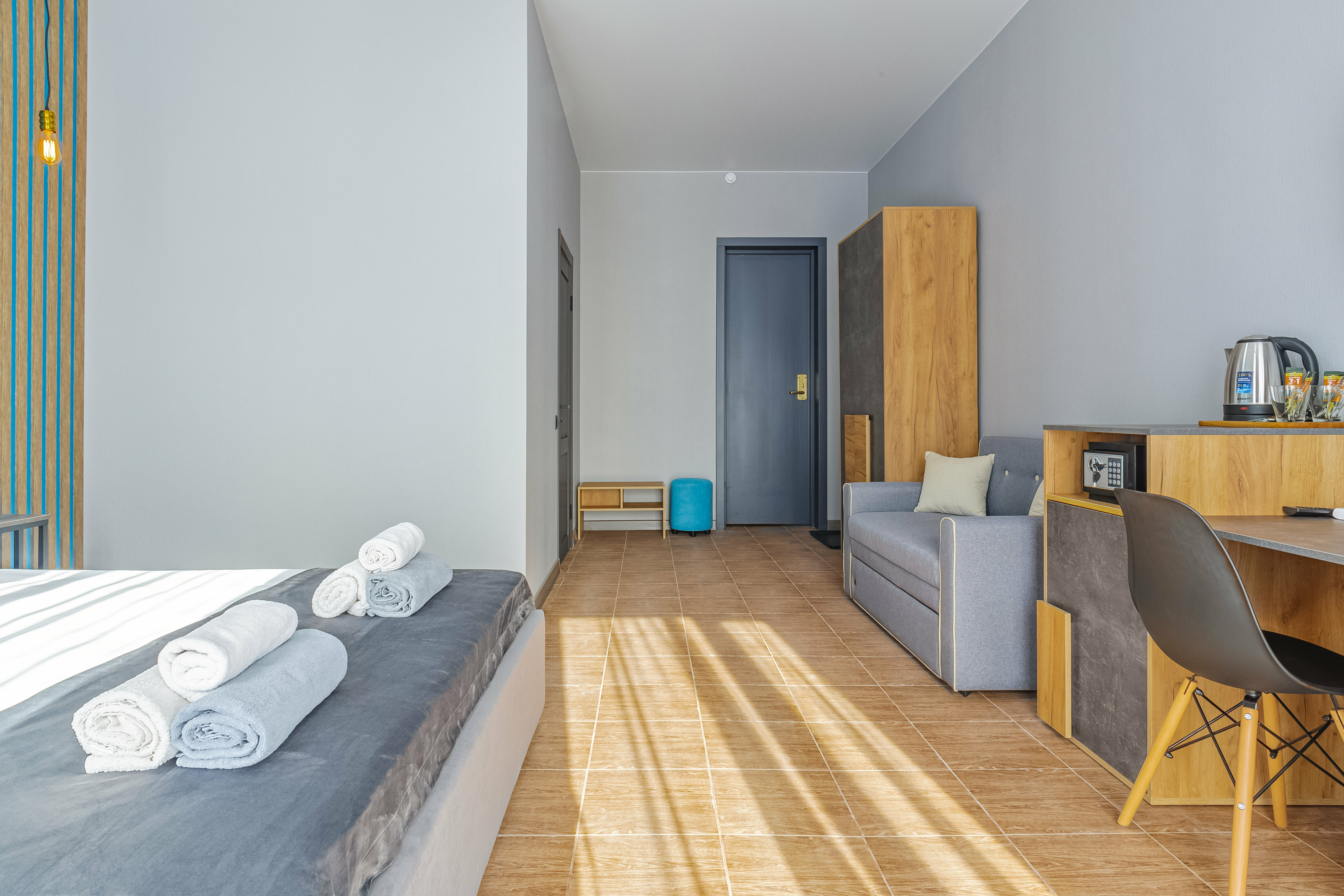 Двухместный номер с 1 кроватью и балконом