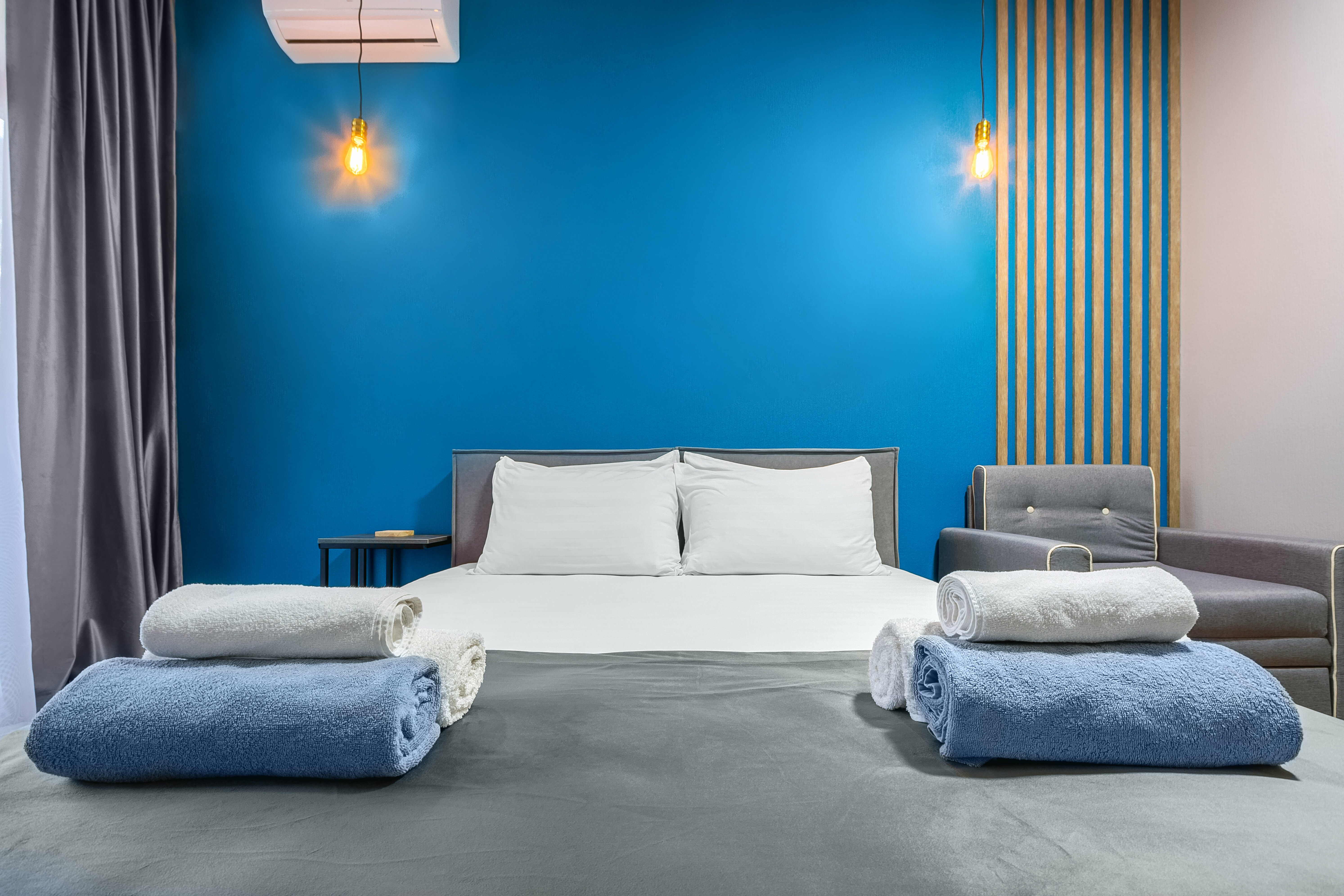 Двухместный номер с 1 кроватью и балконом