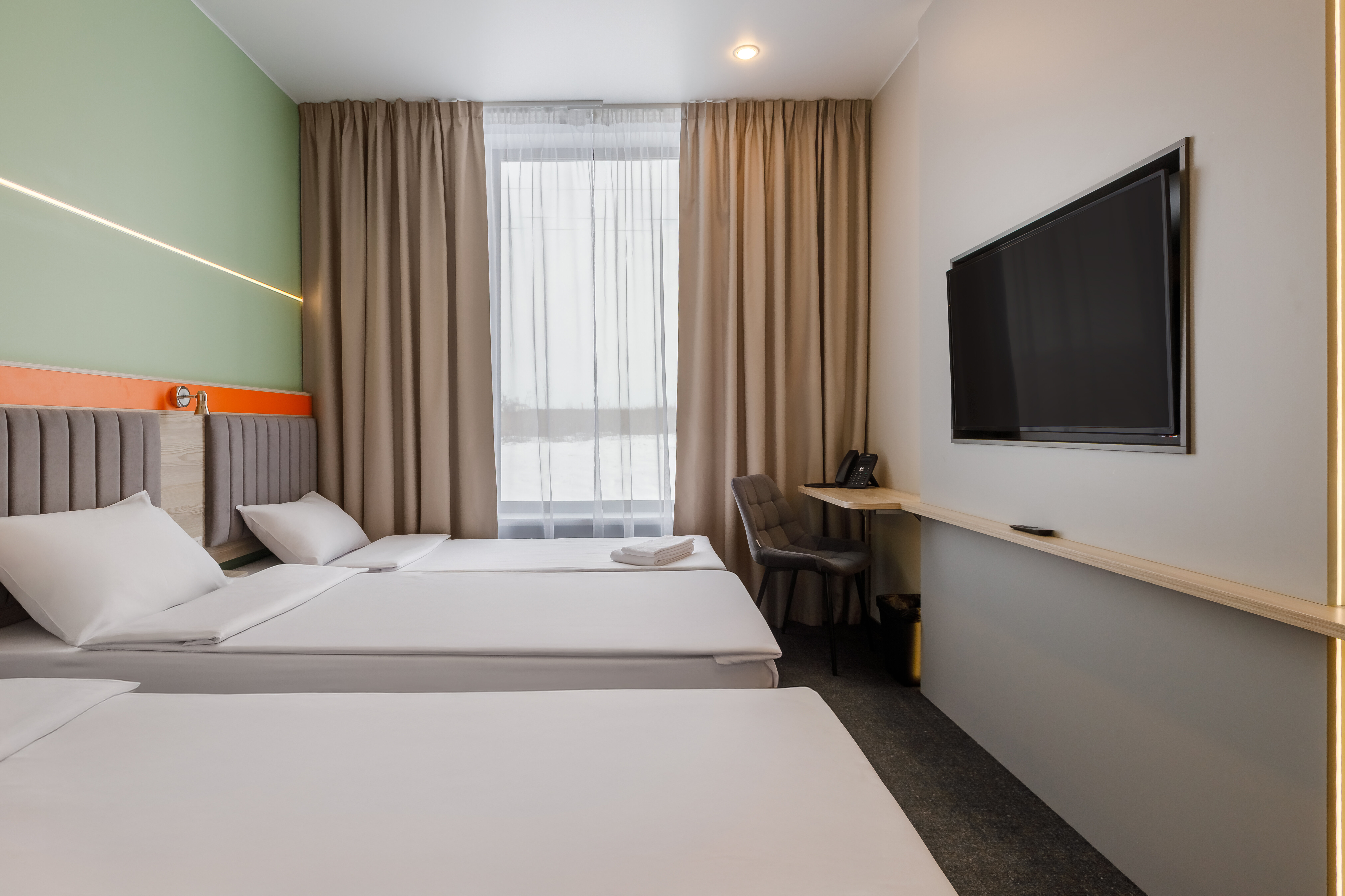 Двухместный номер с 2 отдельными кроватями