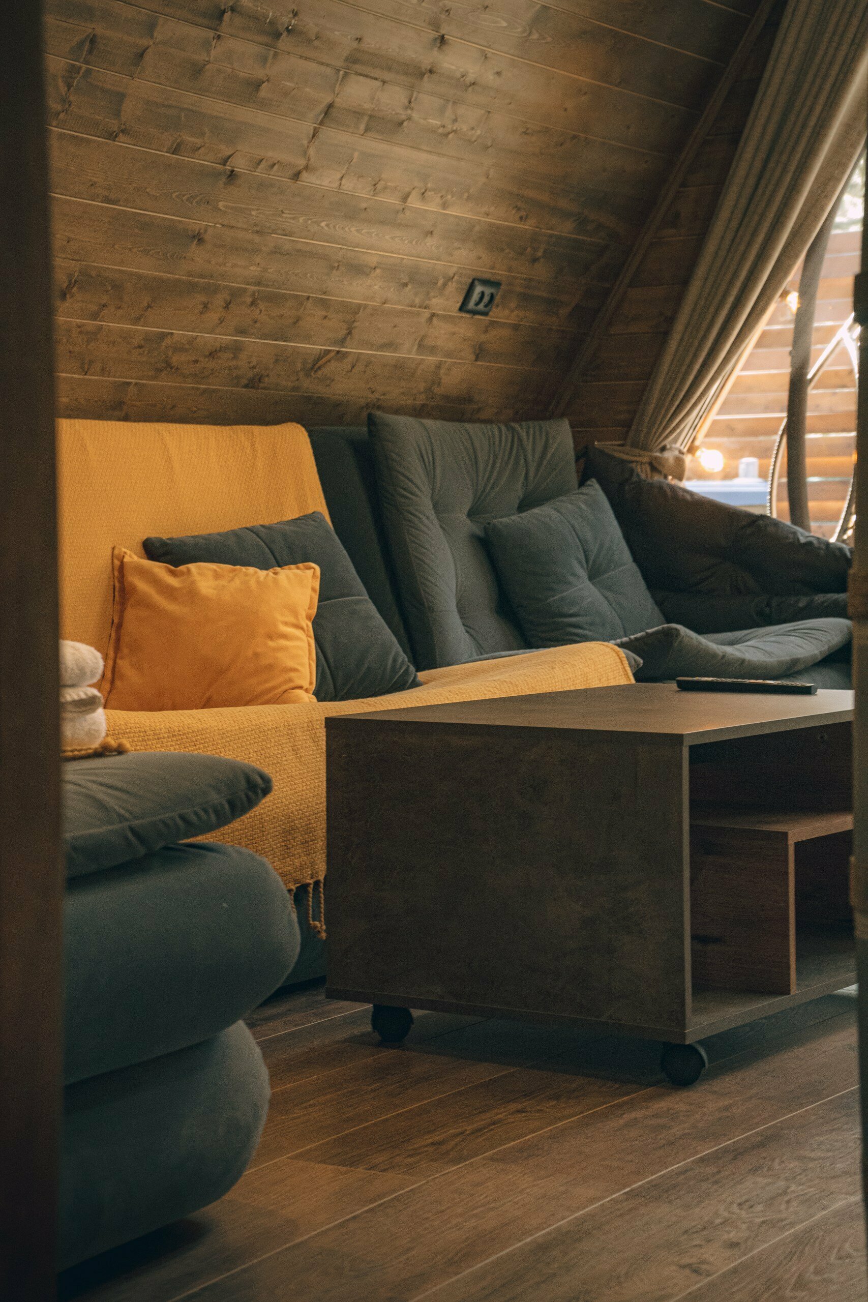 A-frame c джакузи