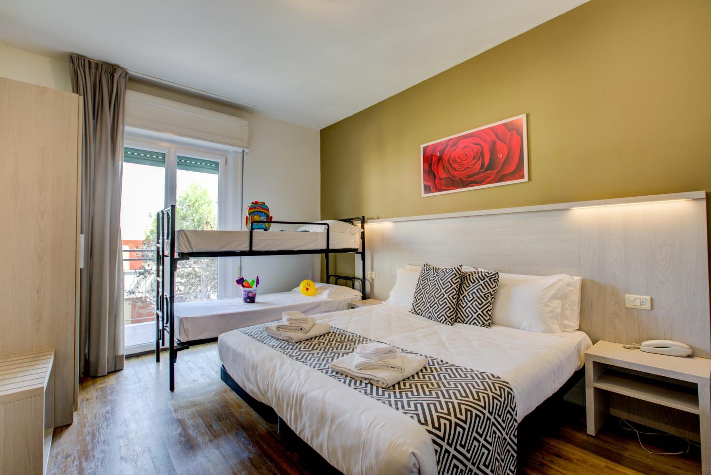 Quadruple Room with Balcony