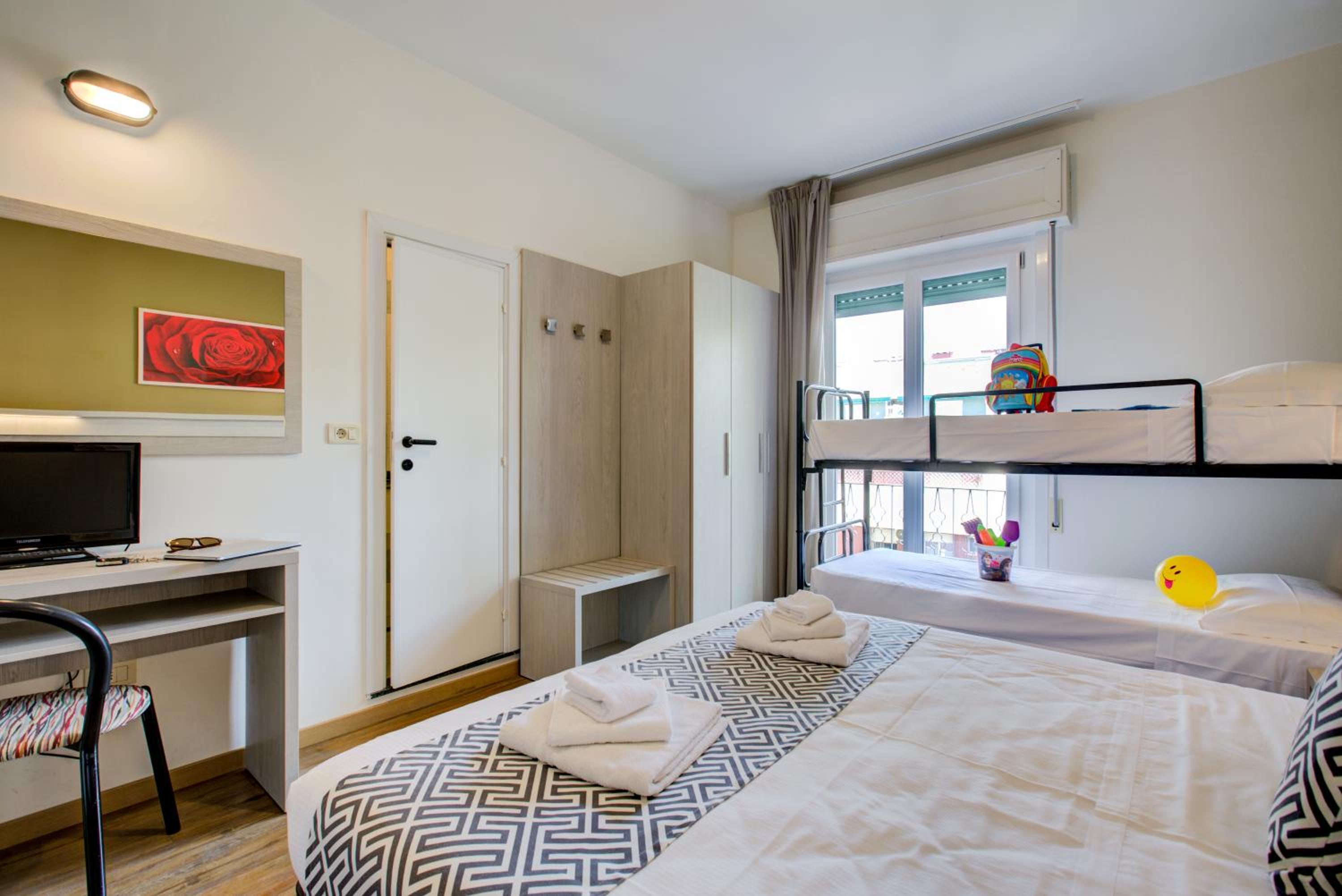 Quadruple Room with Balcony