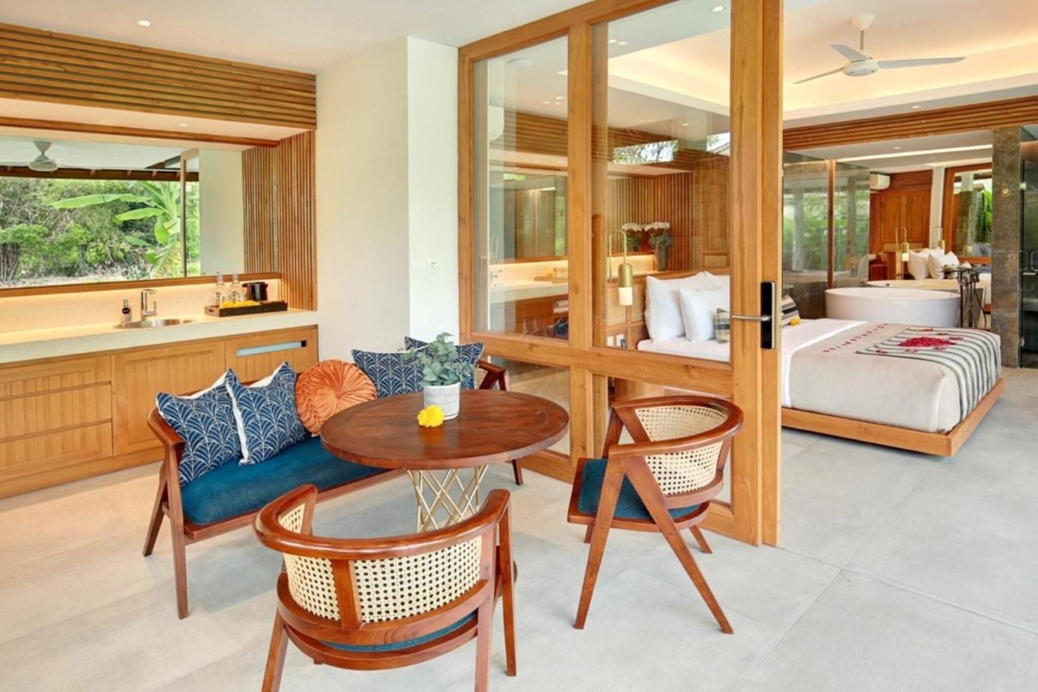 Royal One-Bedroom Rice Field View Villa with Private Pool