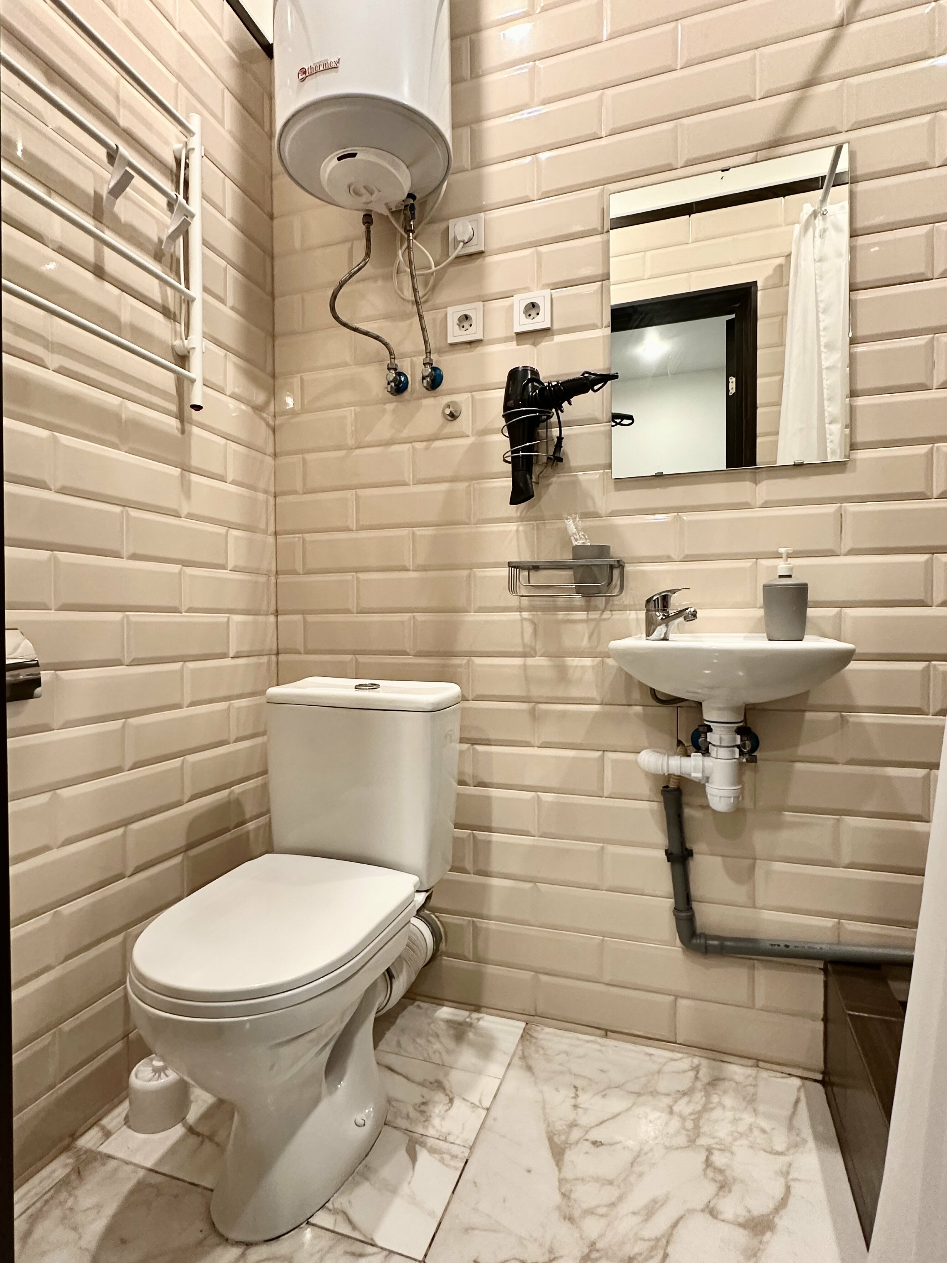 Уютная студия без окна для 2 гостей в самом центре