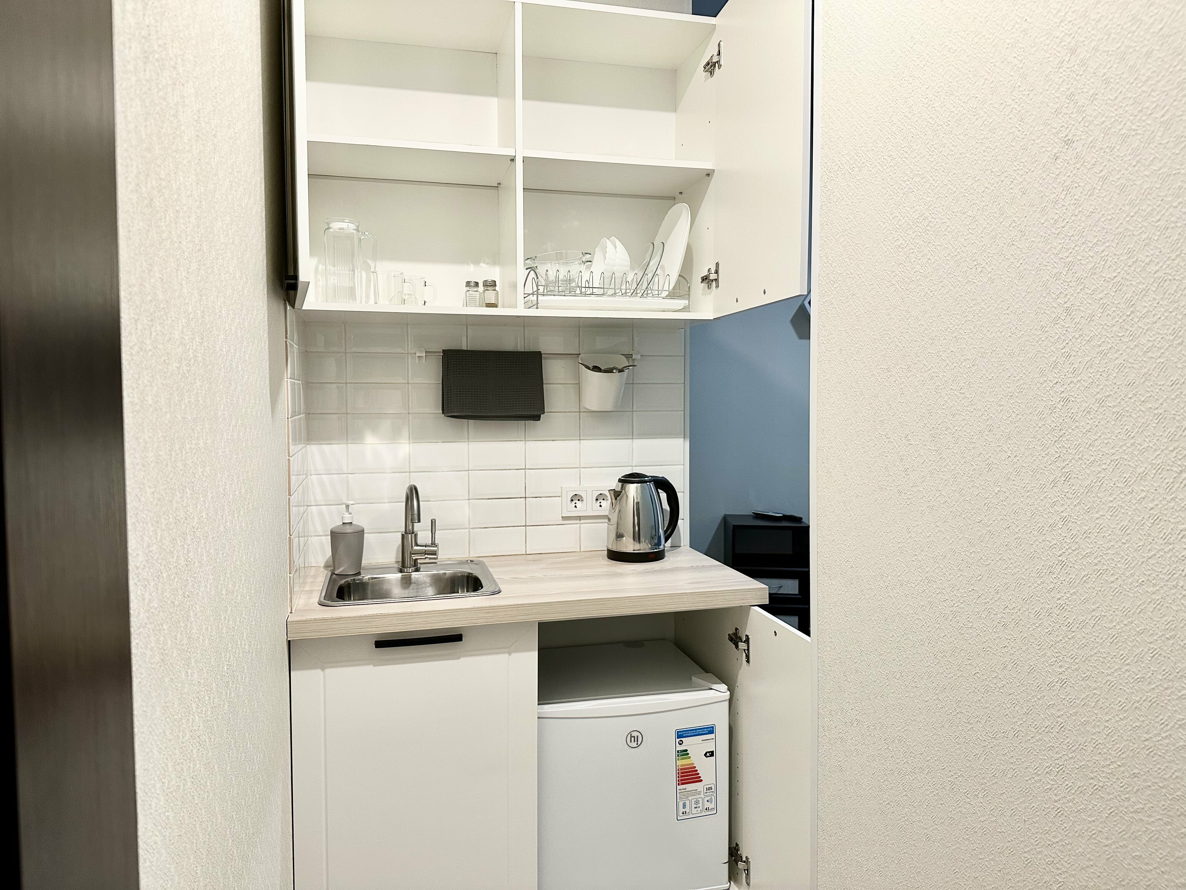 Студия для 2 гостей в центре города