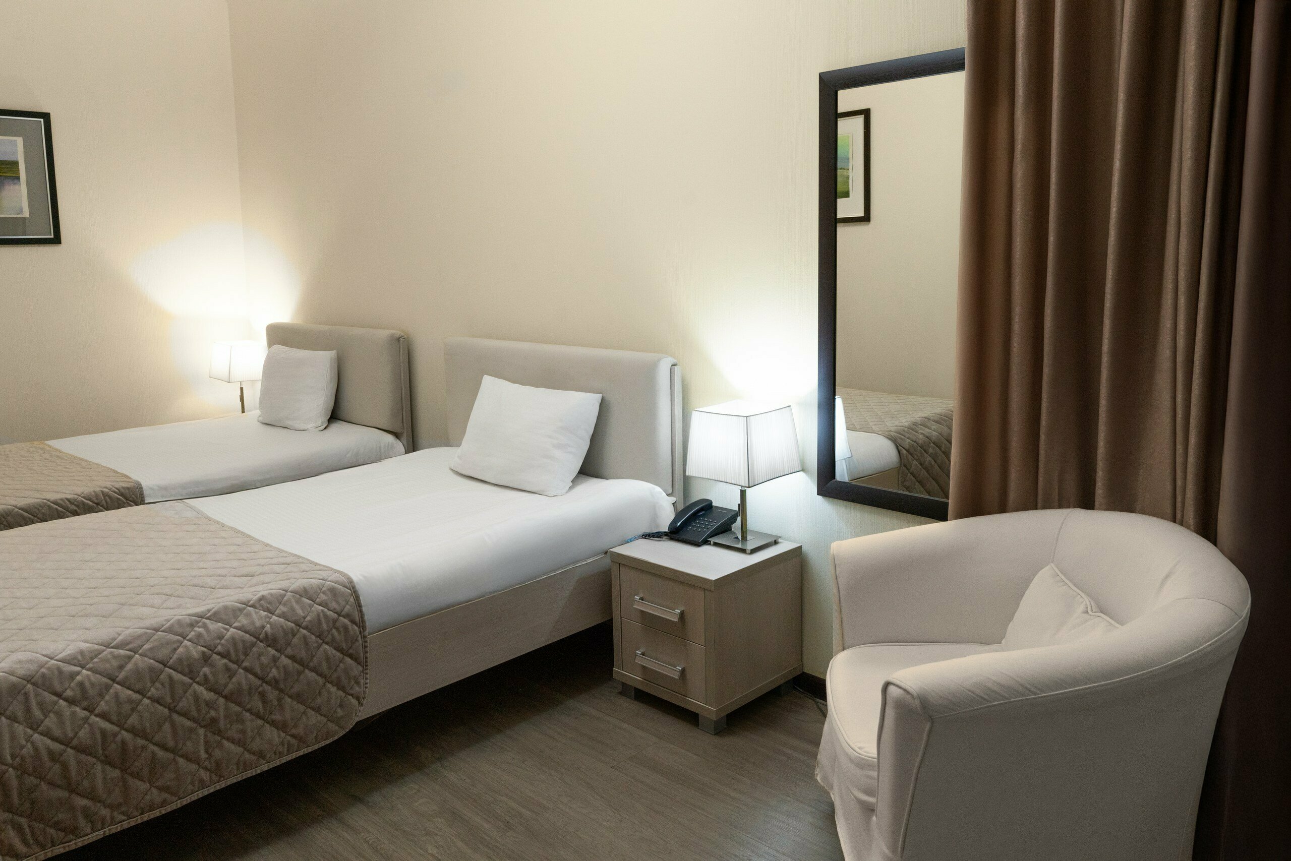 Комфорт с двумя раздельными кроватями