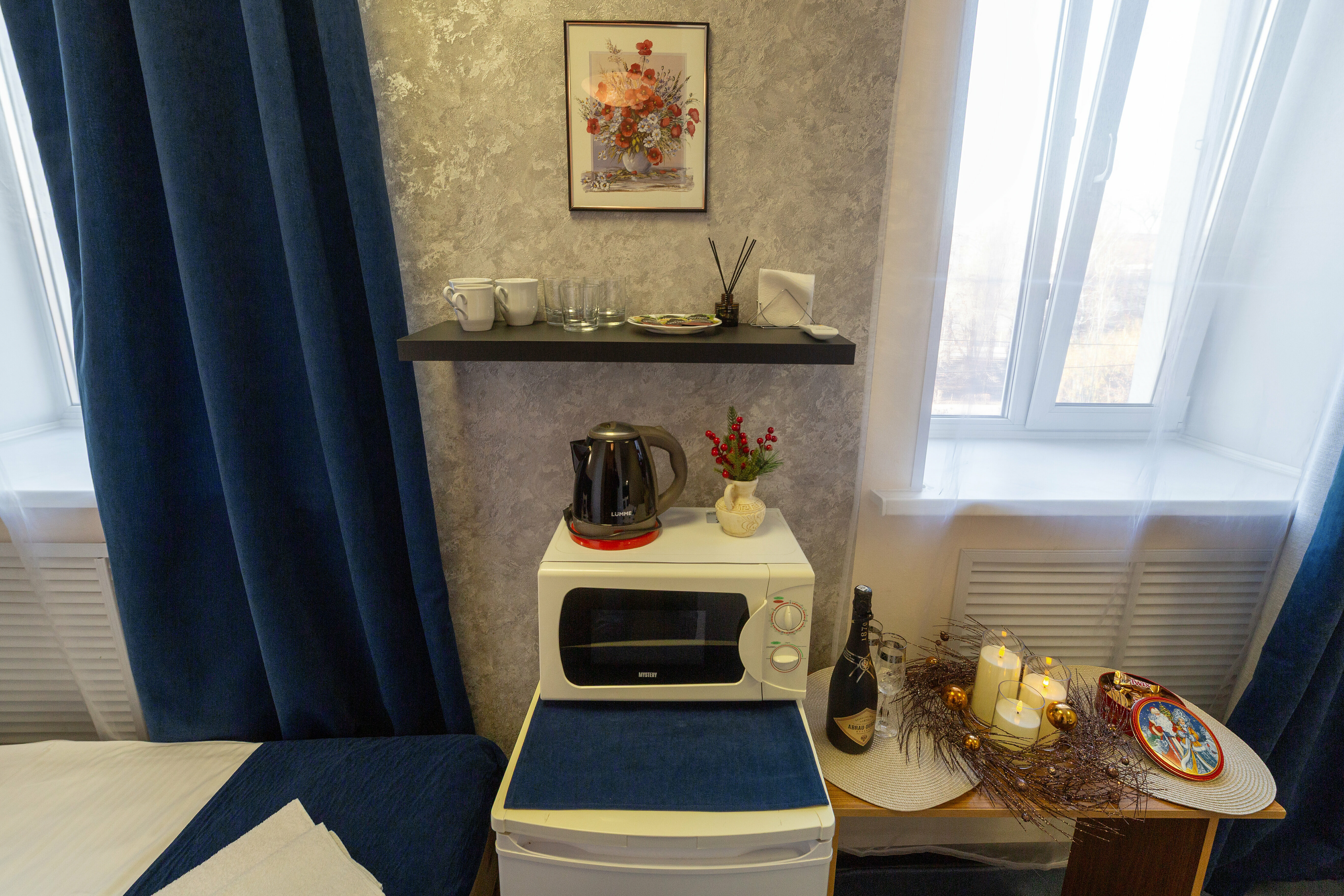 Cемейный номер с собственной ванной комнатой