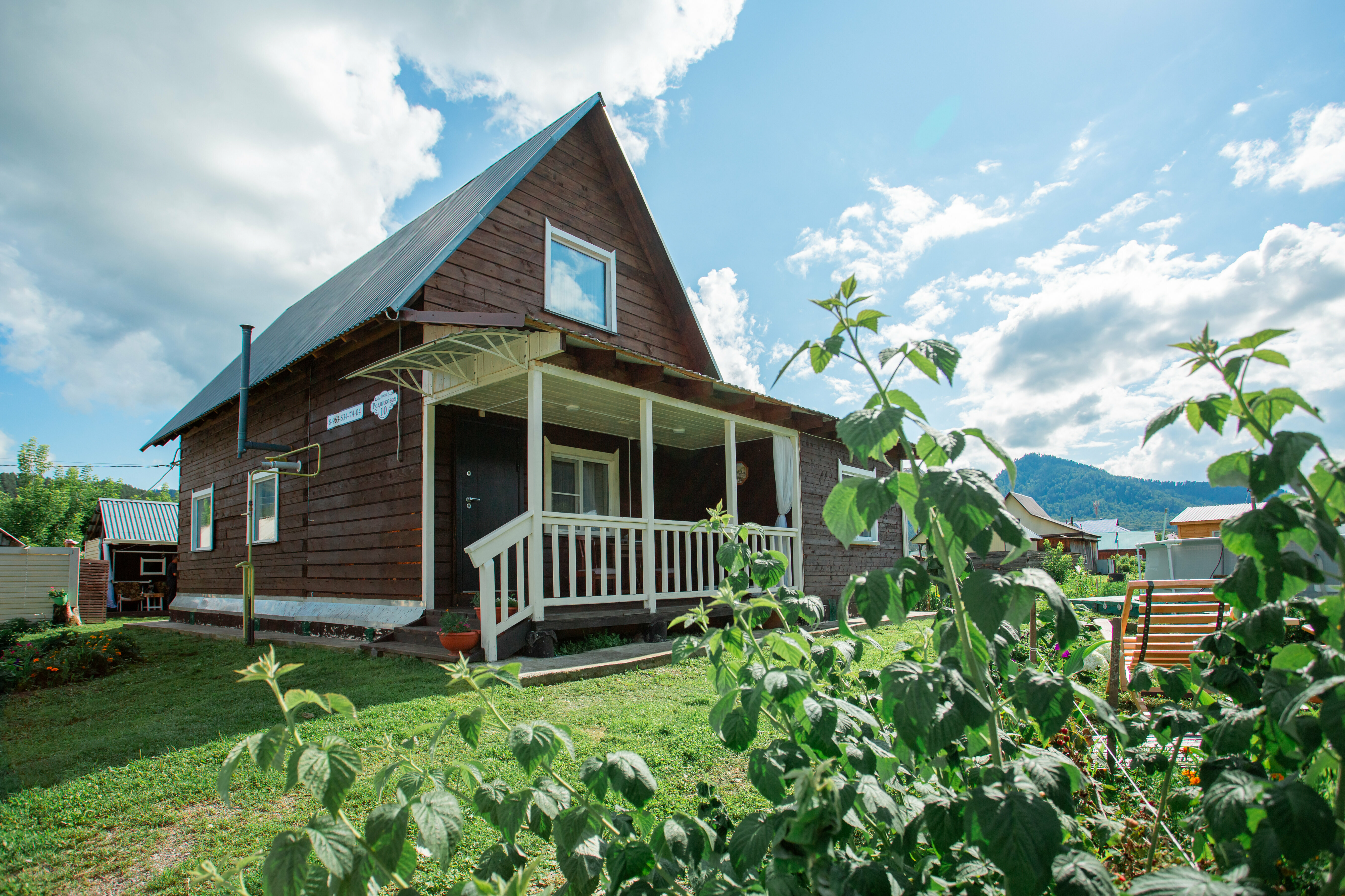 Коттедж с видом на горы