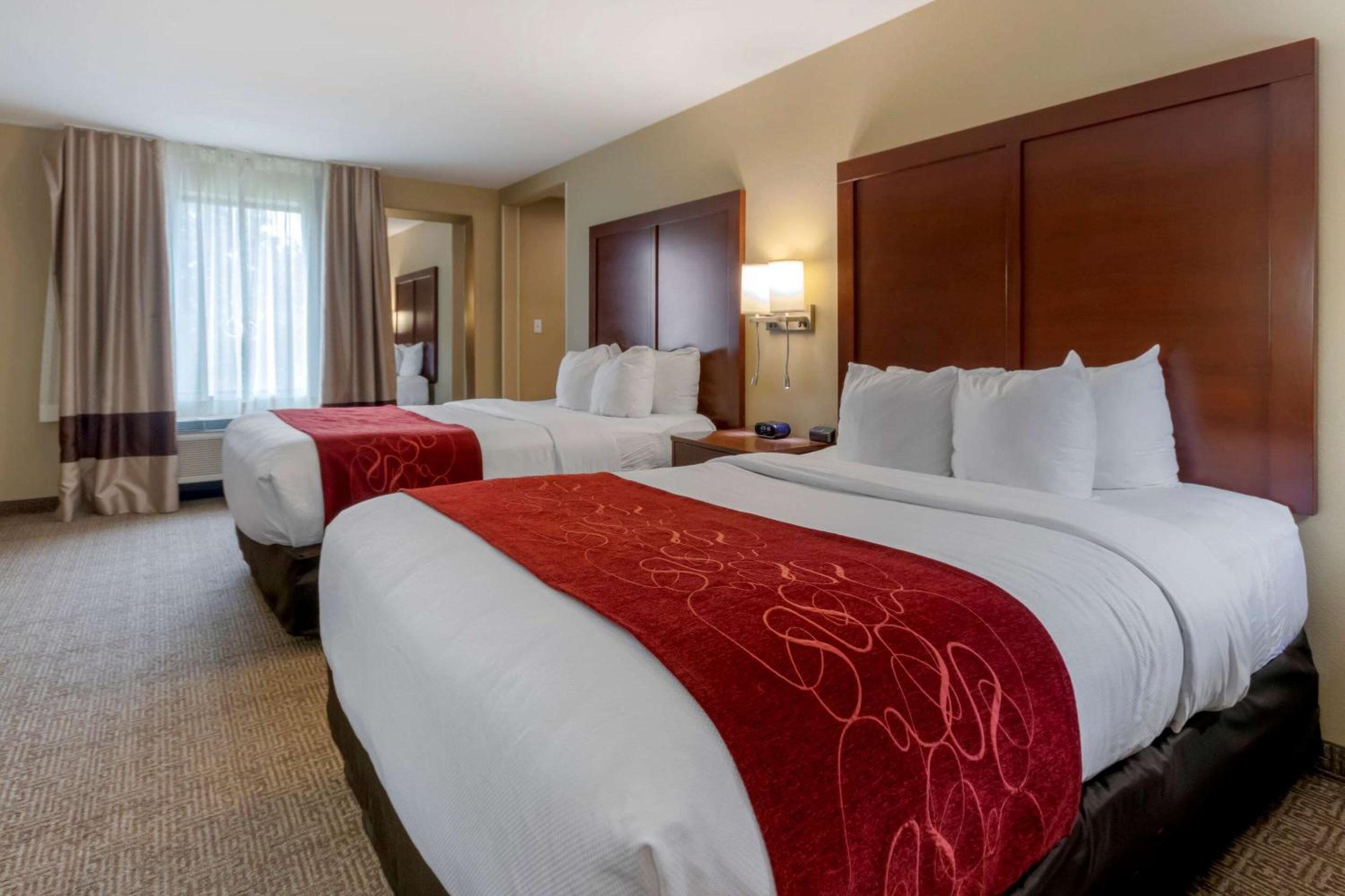 Queen Suite with Two Queen Beds and Sofa Bed