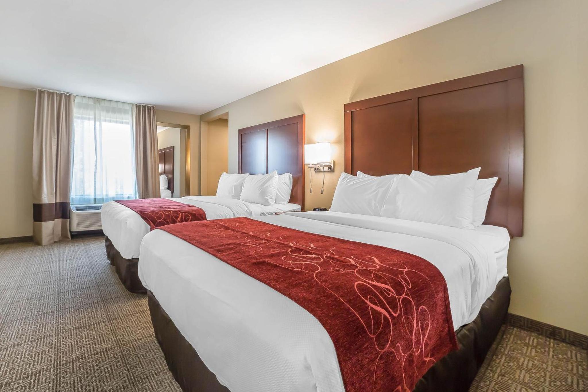 Queen Suite with Two Queen Beds and Sofa Bed