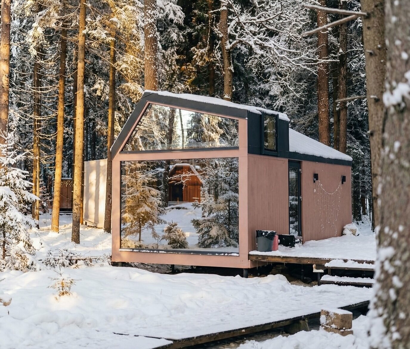 Барн с верандой