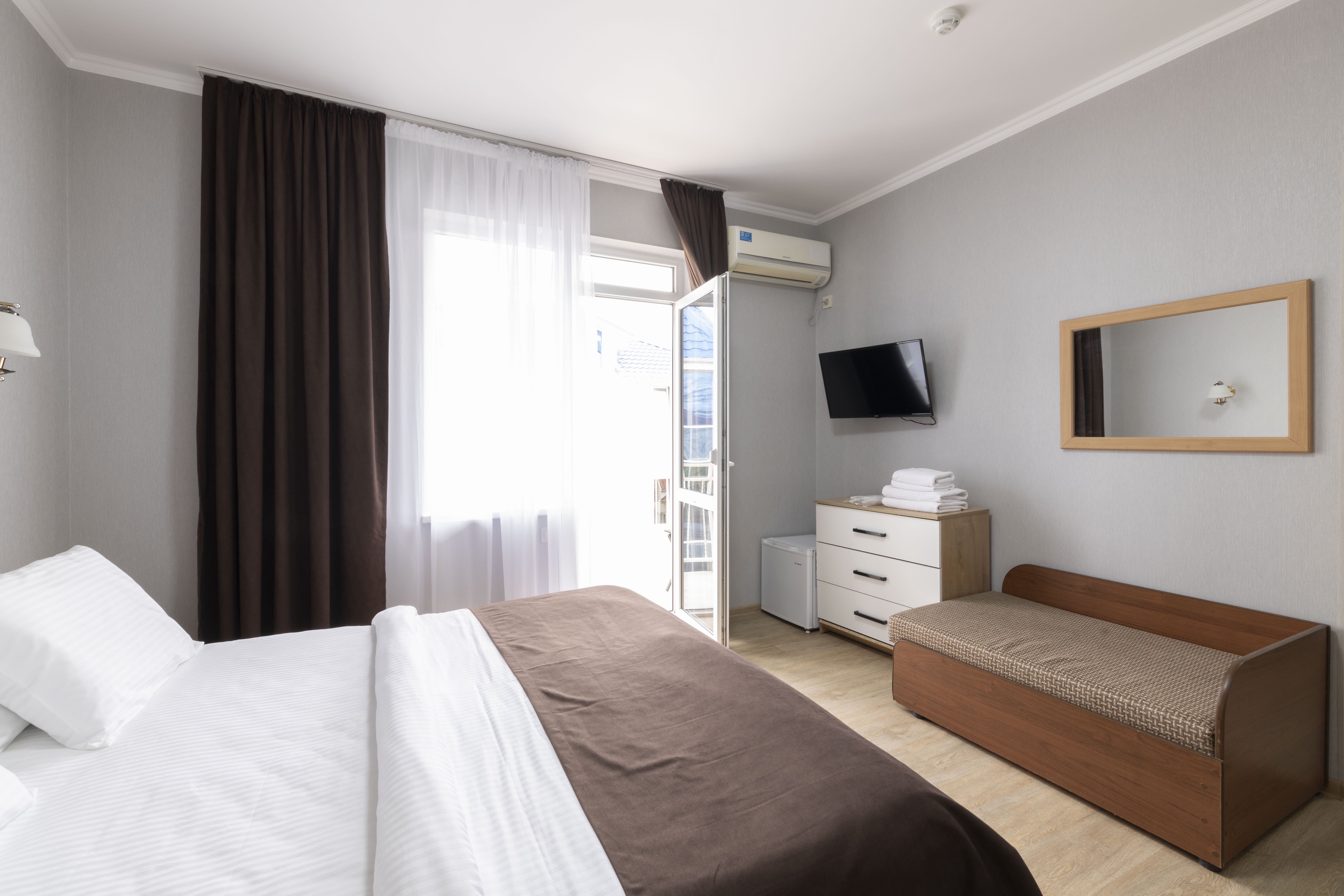 Трехместный Стандарт с балконом