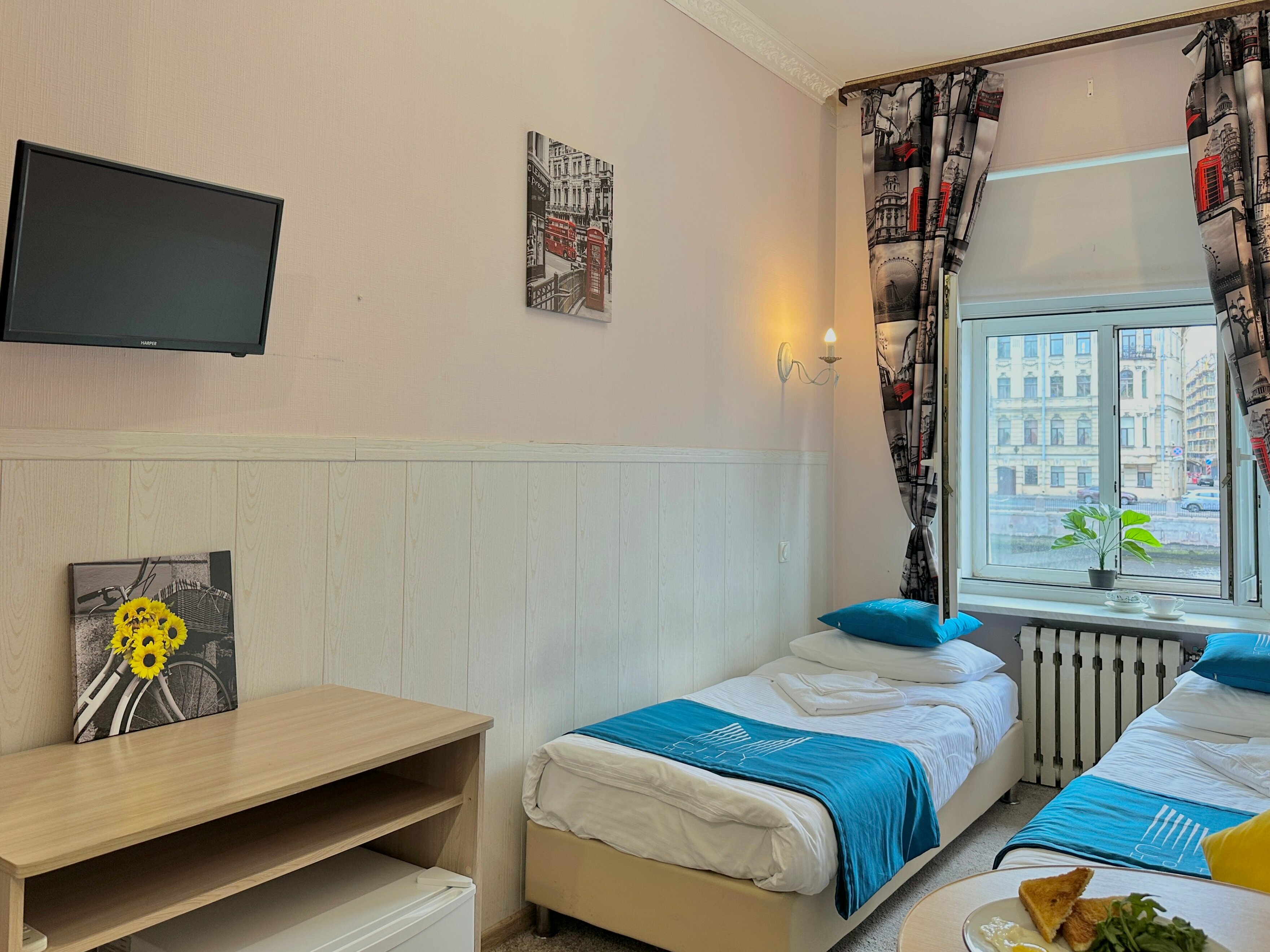 Двухместный номер с 2 отдельными кроватями