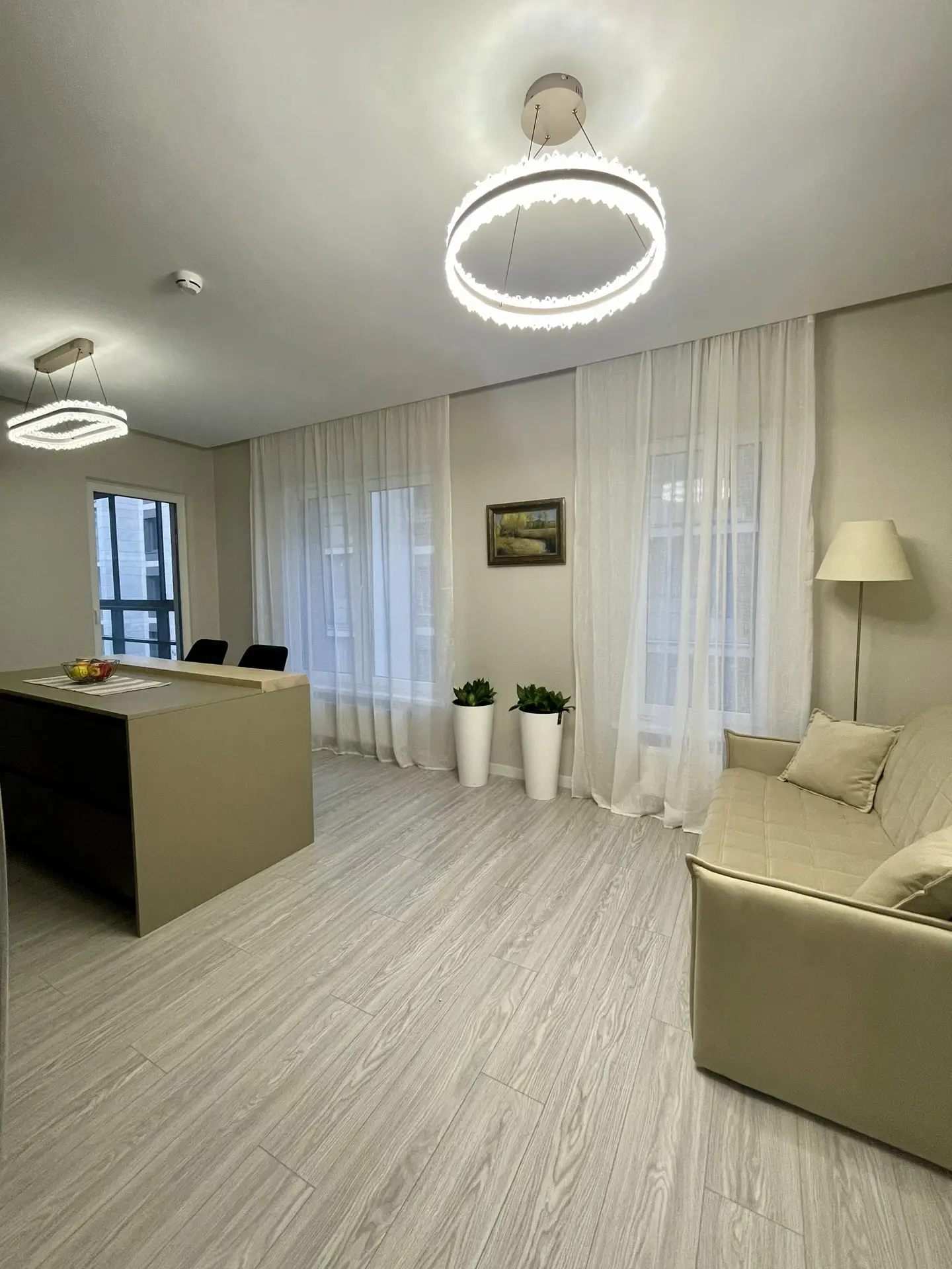 Апартаменты с 1 спальней