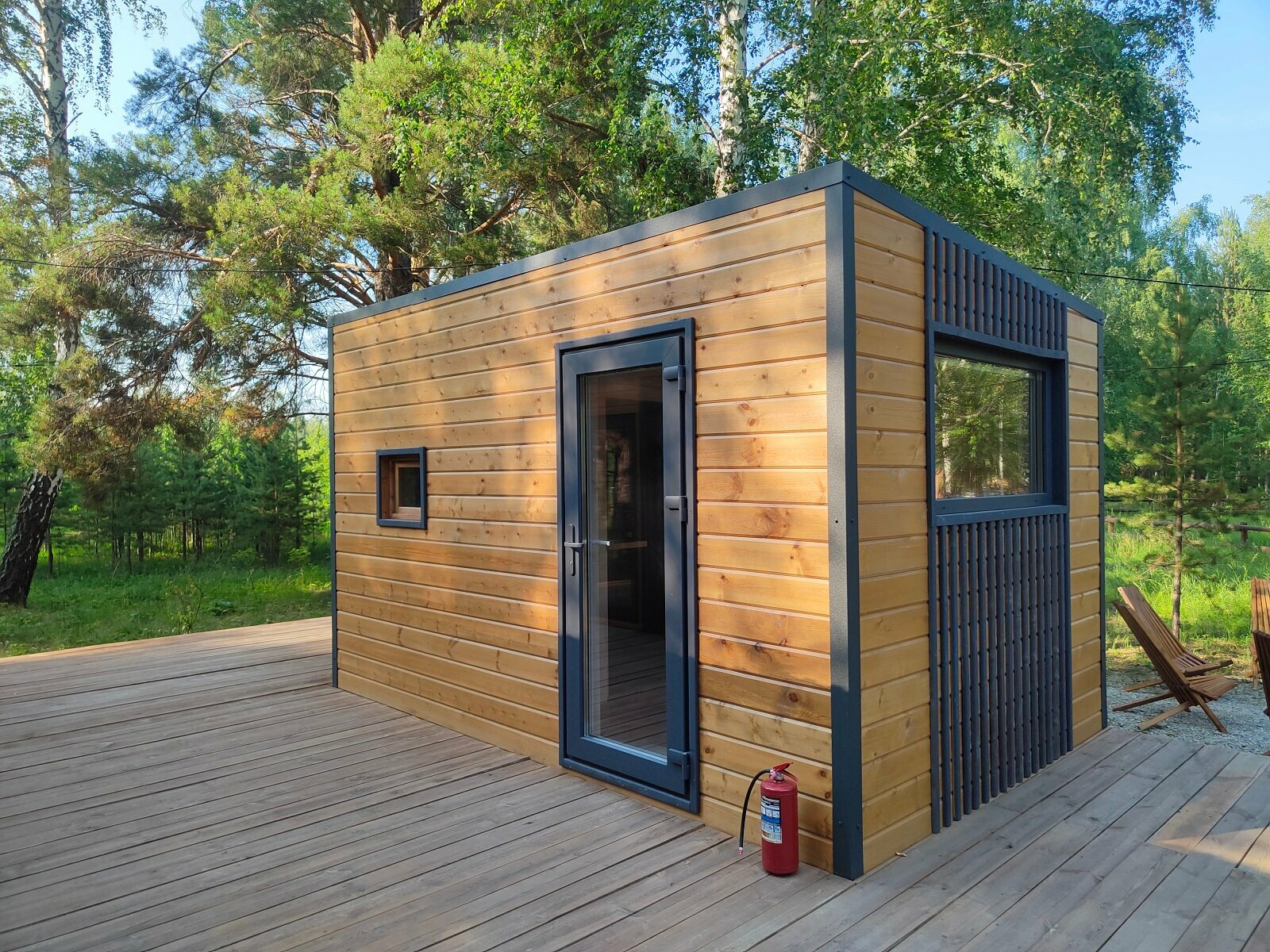 Дом с видом на лес