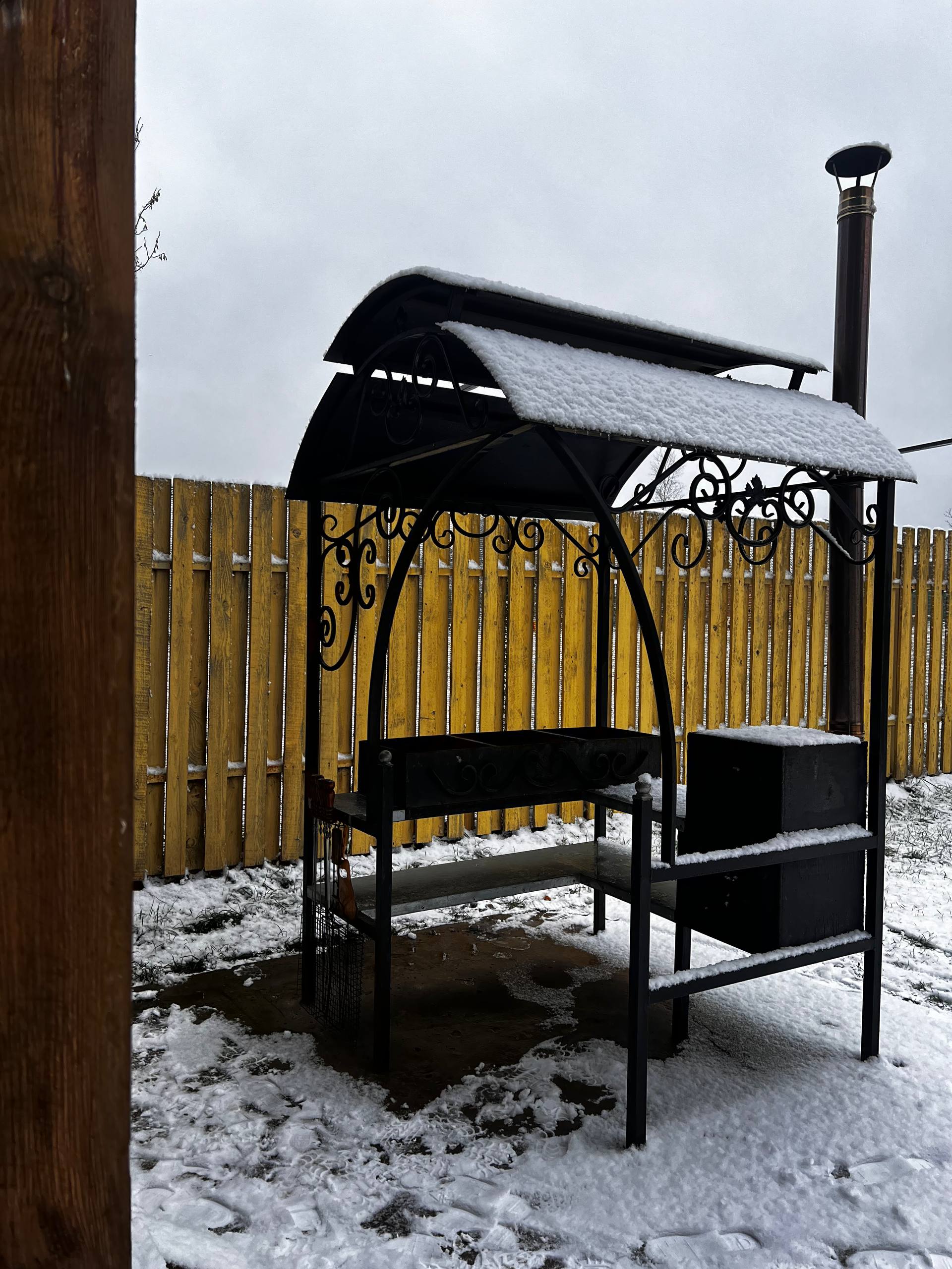 А-фрейм дом с сибирским чаном и баней (стоимость указана за дом)