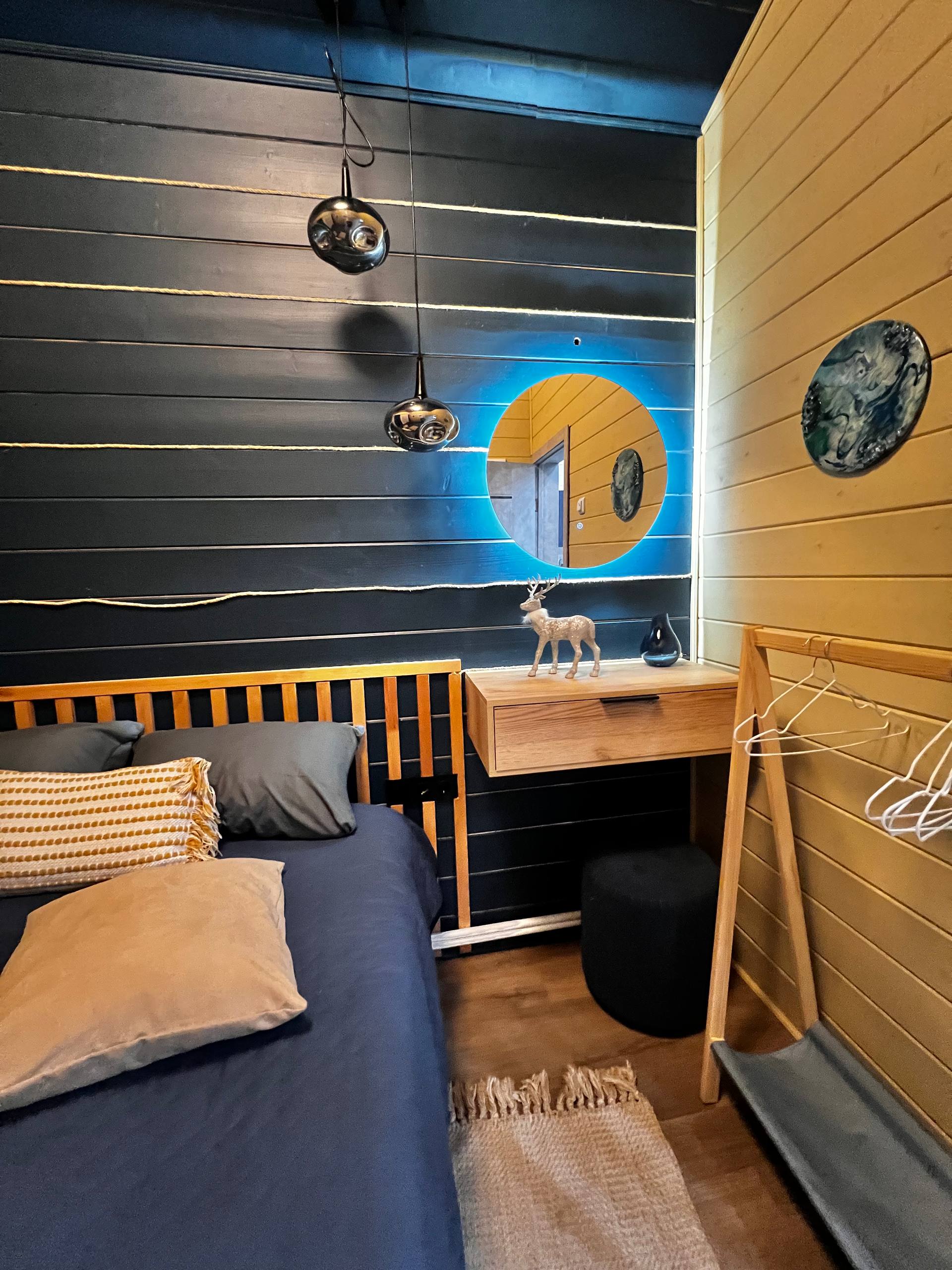 Панорамный дом с баней на дровах и сибирским чаном (стоимость указана за дом)